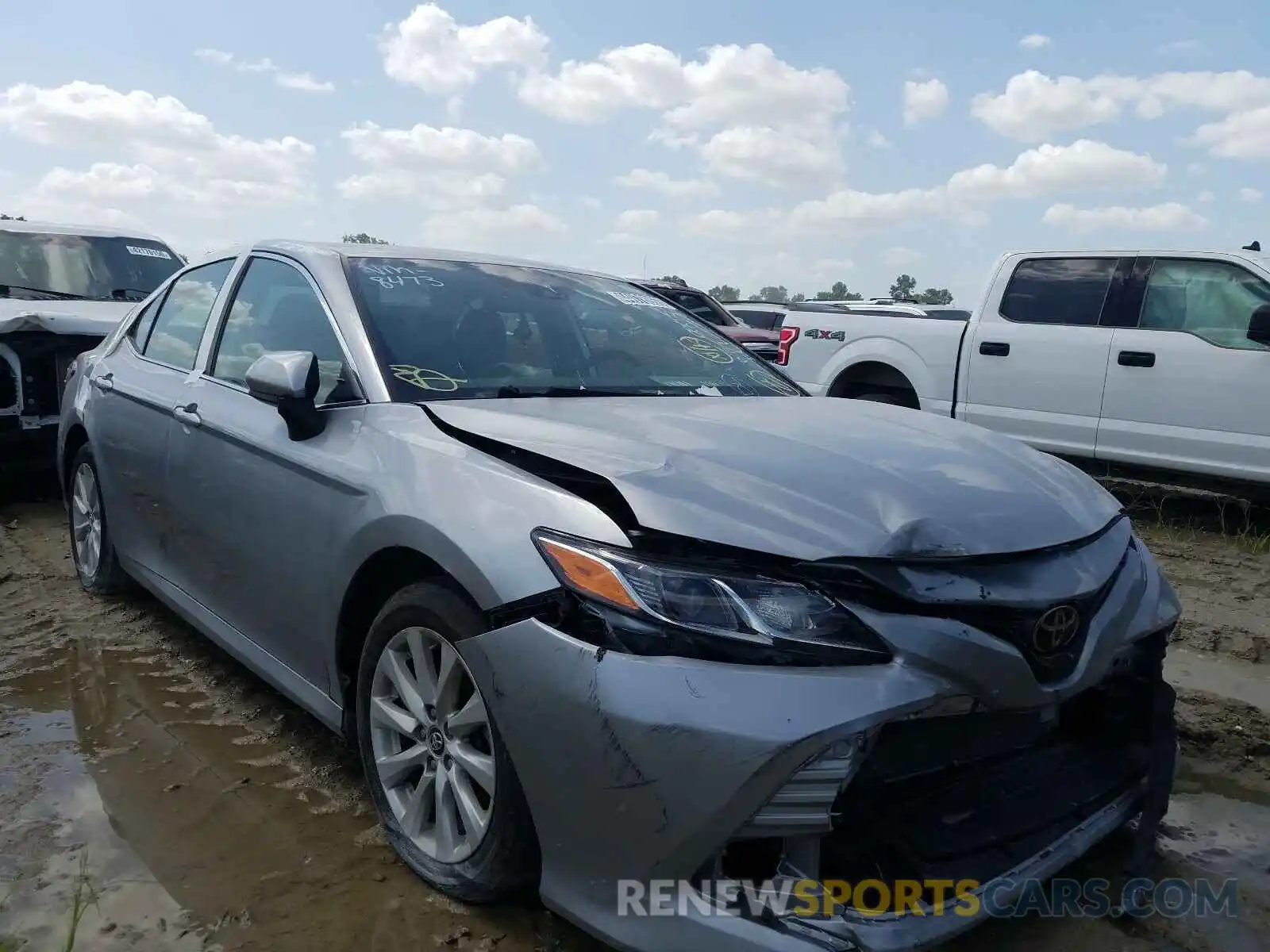 1 Photograph of a damaged car 4T1B11HK7KU228473 TOYOTA CAMRY 2019