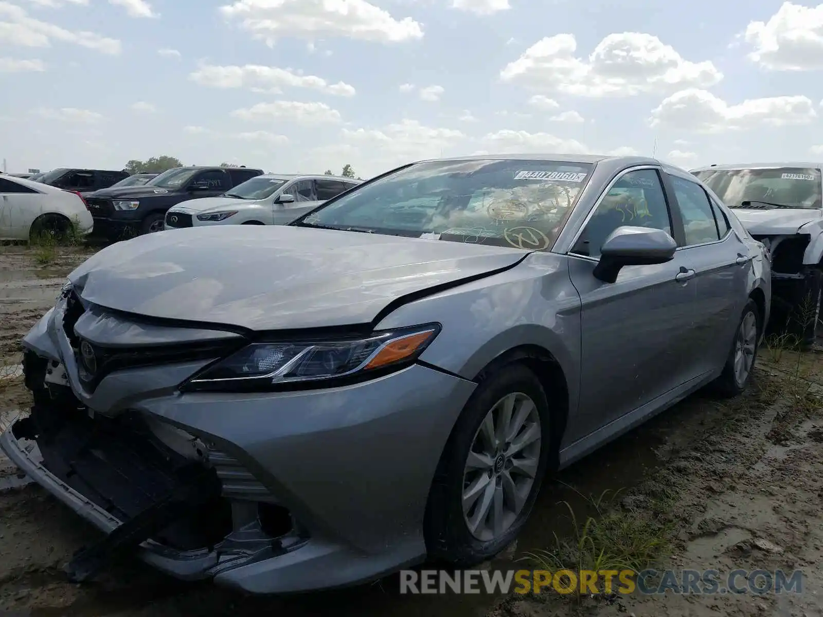 2 Photograph of a damaged car 4T1B11HK7KU228473 TOYOTA CAMRY 2019