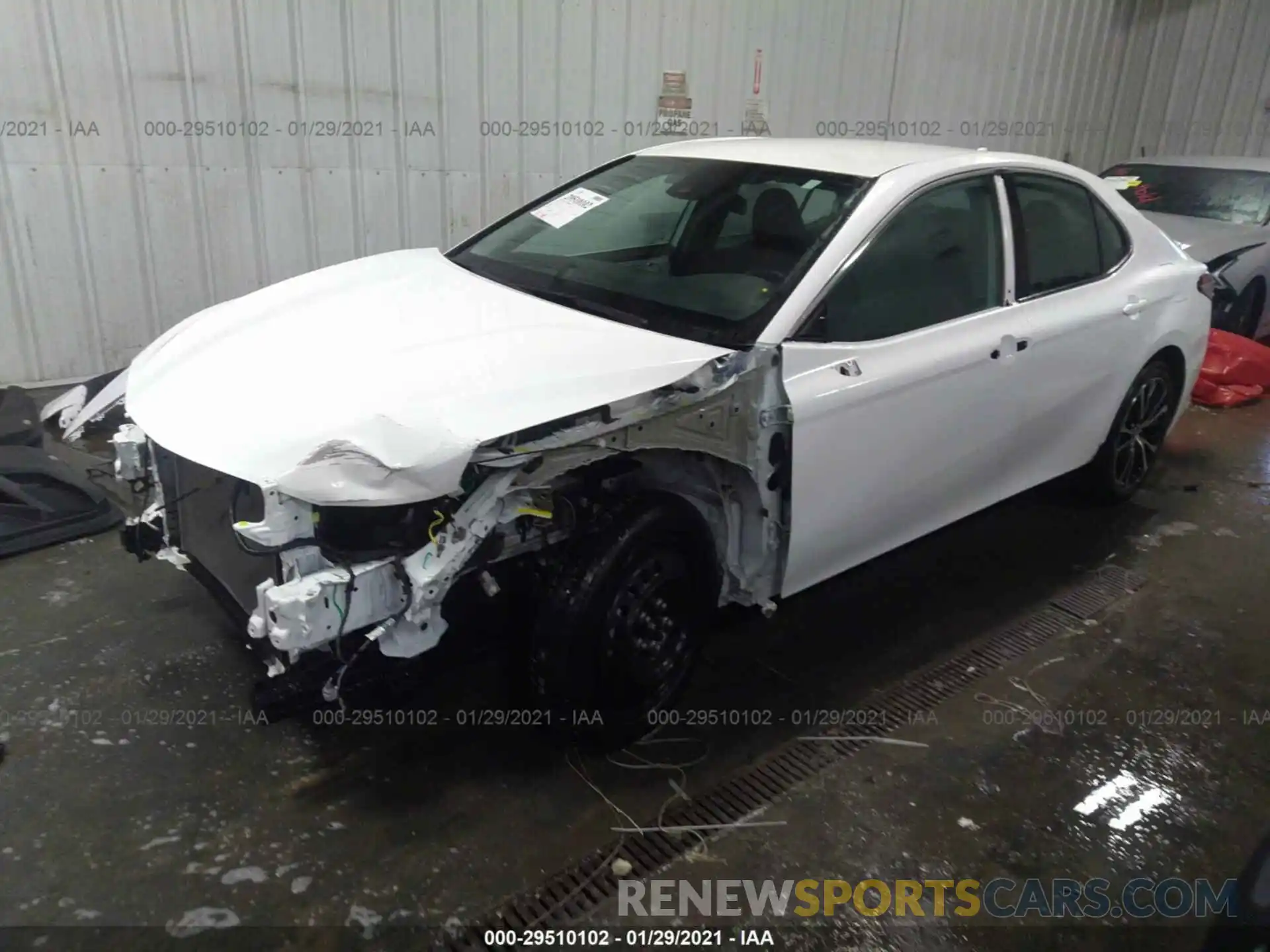 2 Photograph of a damaged car 4T1B11HK7KU229090 TOYOTA CAMRY 2019