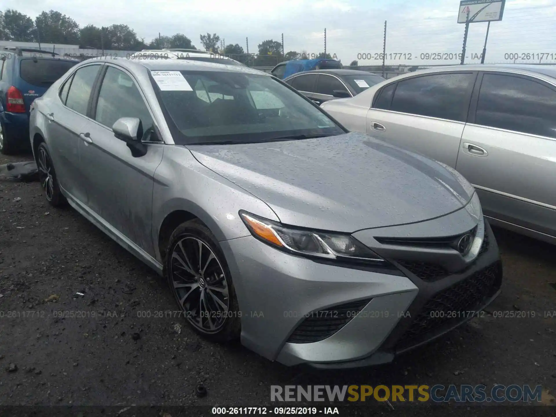 1 Photograph of a damaged car 4T1B11HK7KU229185 TOYOTA CAMRY 2019