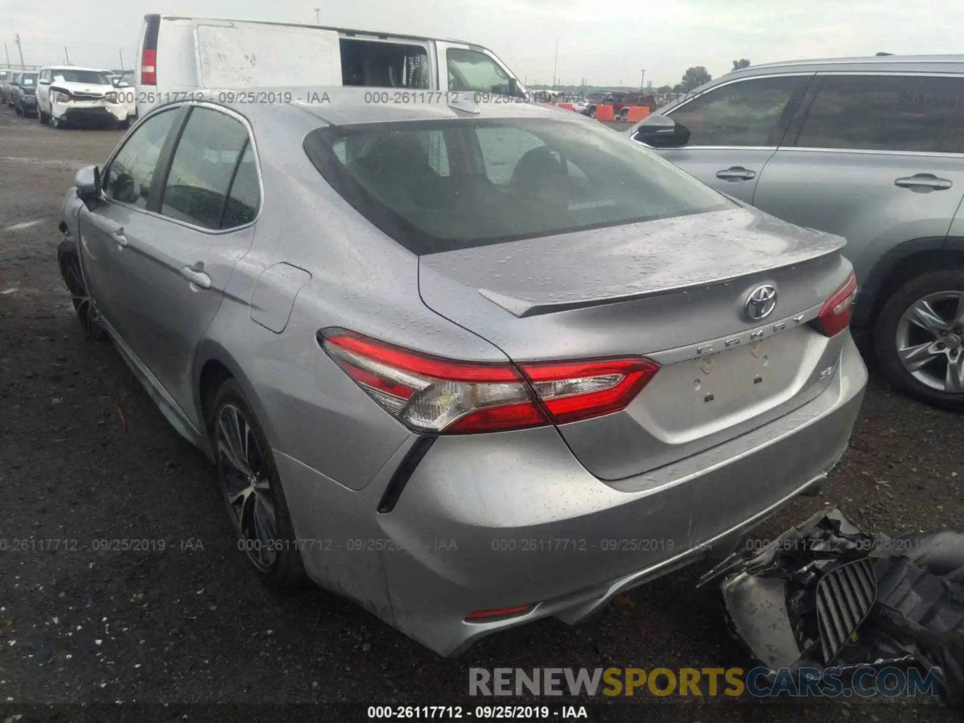 3 Photograph of a damaged car 4T1B11HK7KU229185 TOYOTA CAMRY 2019