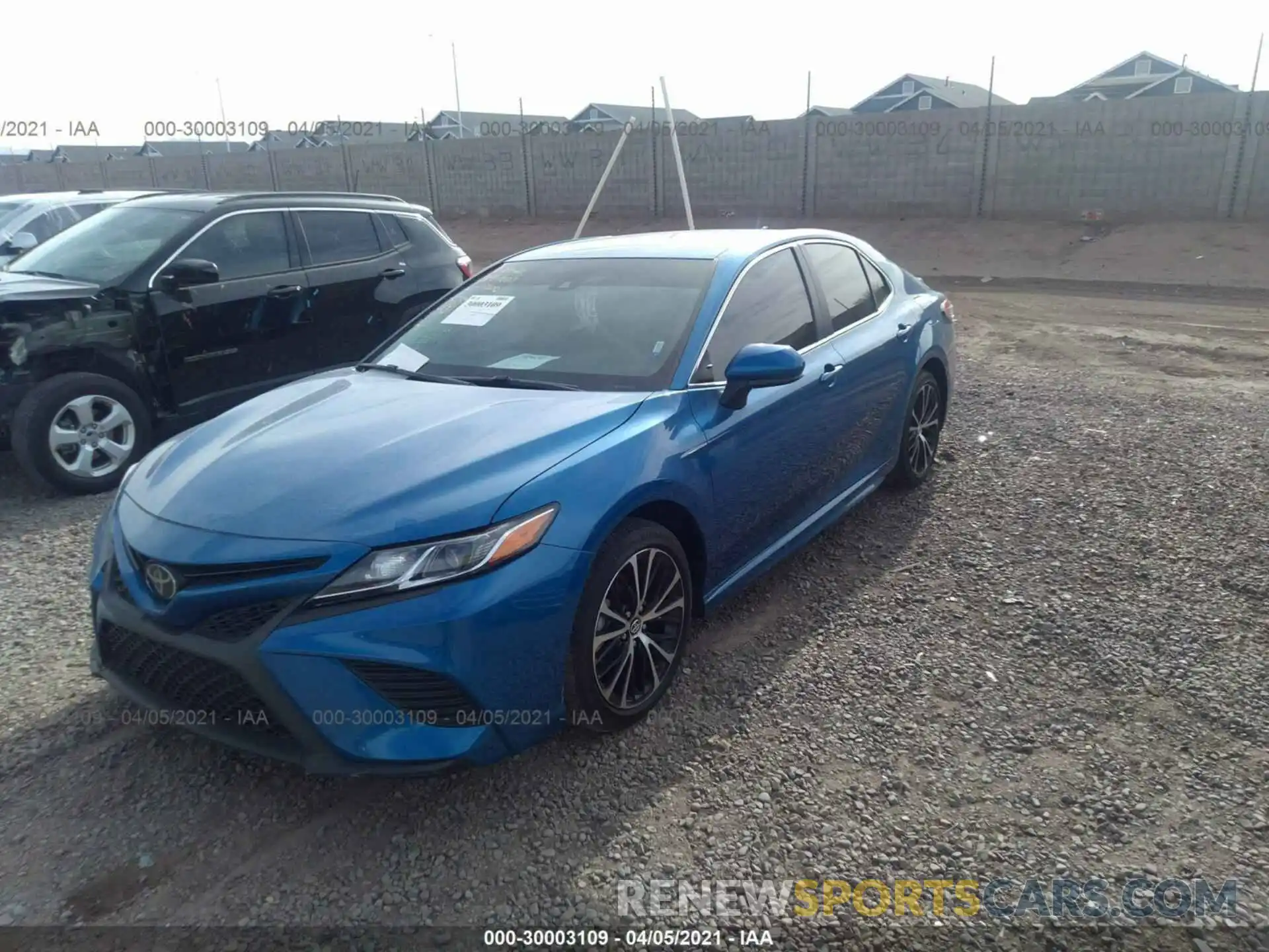 2 Photograph of a damaged car 4T1B11HK7KU229543 TOYOTA CAMRY 2019