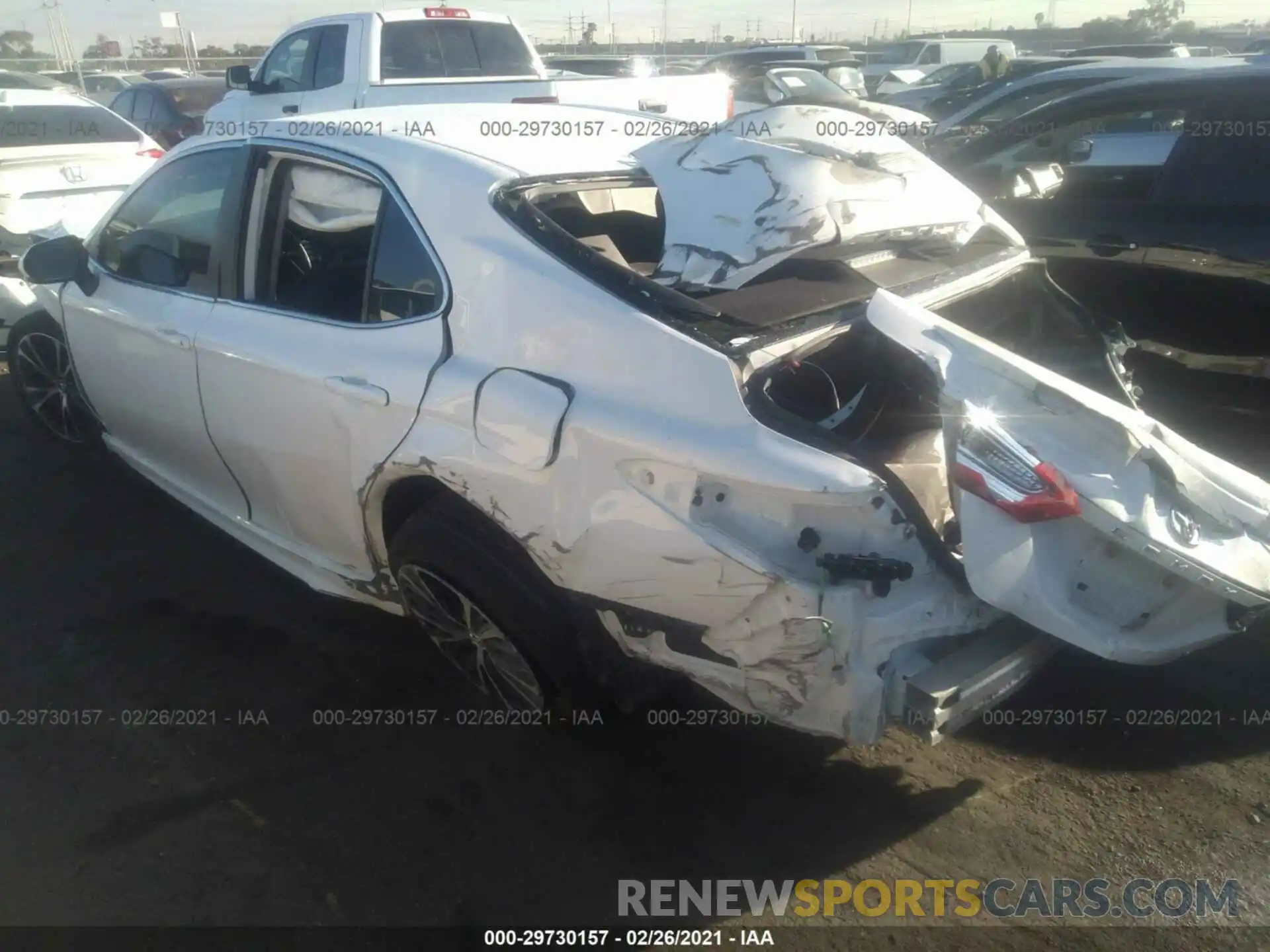 3 Photograph of a damaged car 4T1B11HK7KU229820 TOYOTA CAMRY 2019