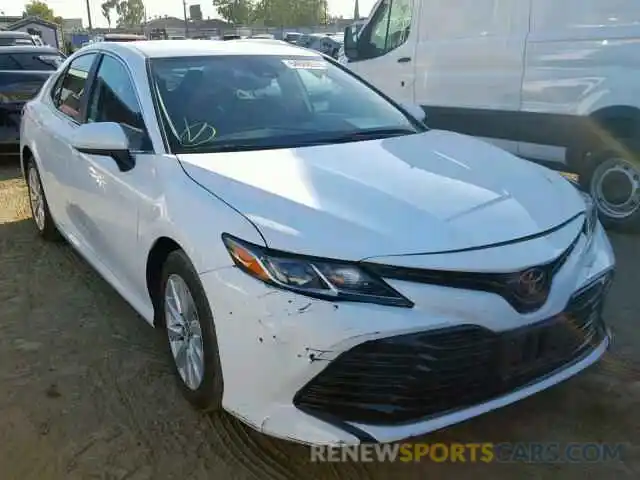 1 Photograph of a damaged car 4T1B11HK7KU229994 TOYOTA CAMRY 2019