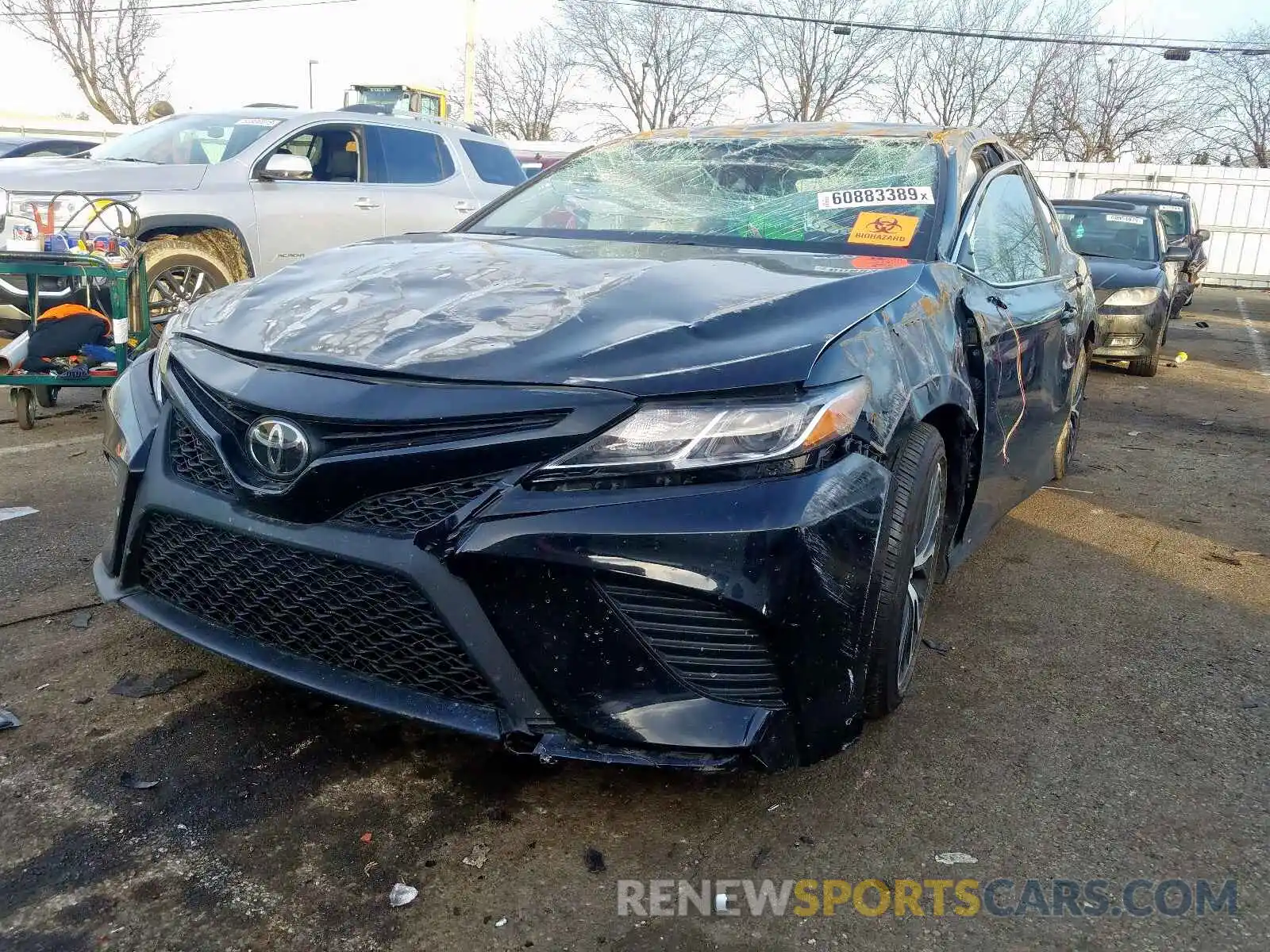 2 Photograph of a damaged car 4T1B11HK7KU230272 TOYOTA CAMRY 2019