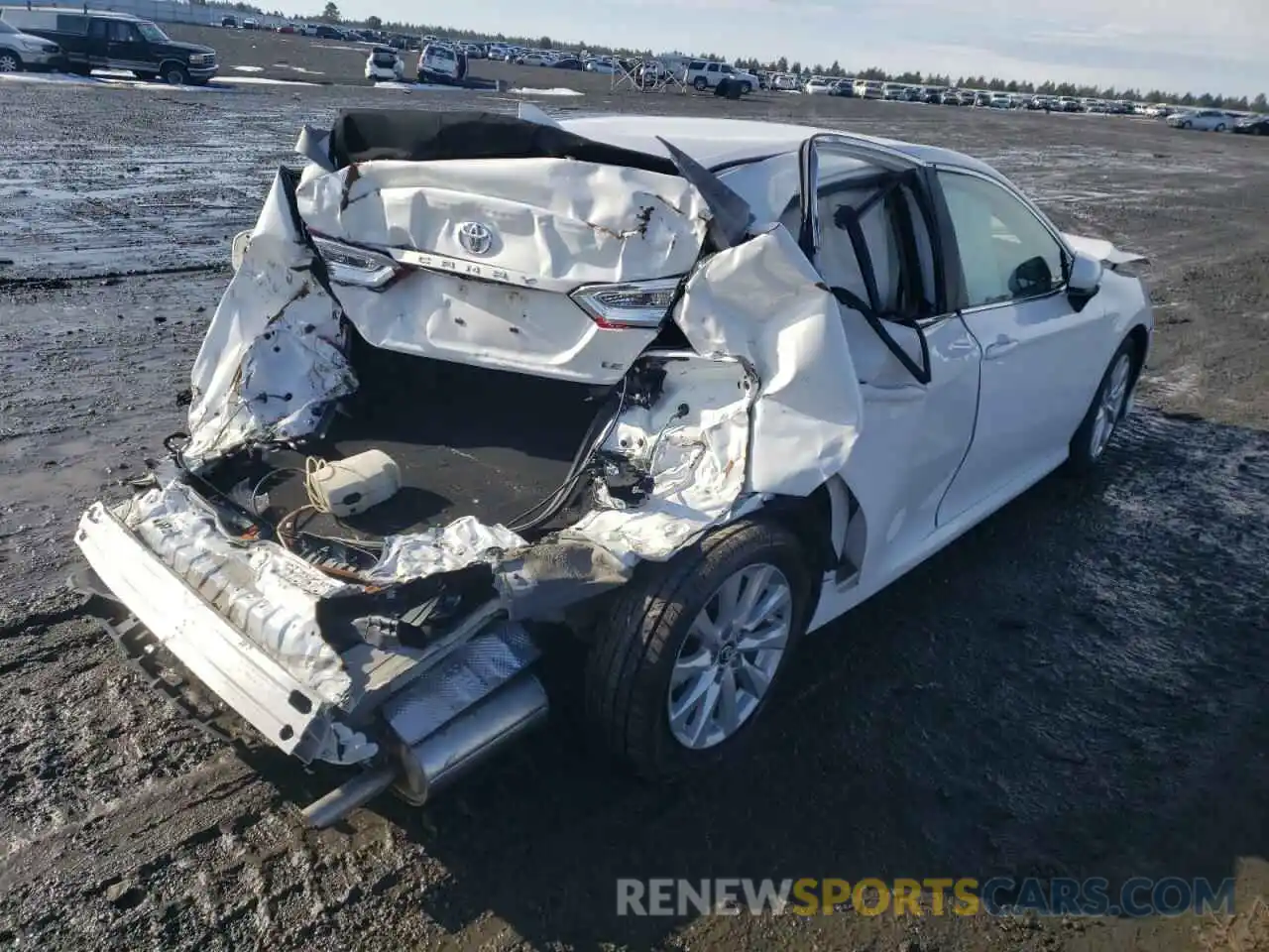 4 Photograph of a damaged car 4T1B11HK7KU231387 TOYOTA CAMRY 2019