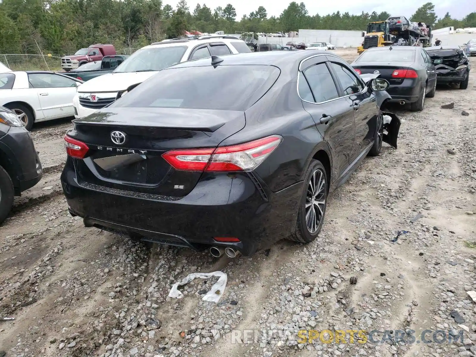 4 Photograph of a damaged car 4T1B11HK7KU231809 TOYOTA CAMRY 2019