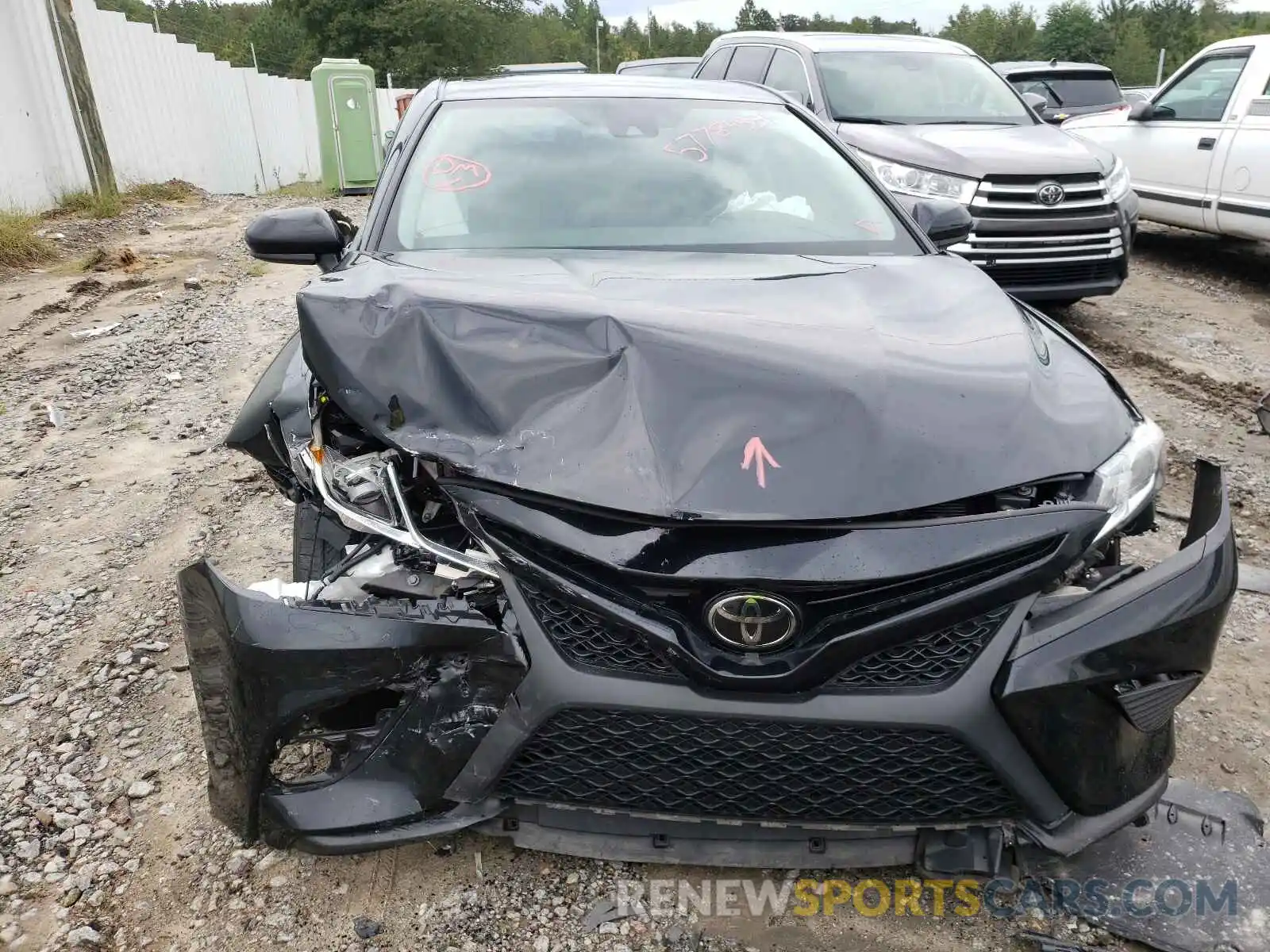 7 Photograph of a damaged car 4T1B11HK7KU231809 TOYOTA CAMRY 2019