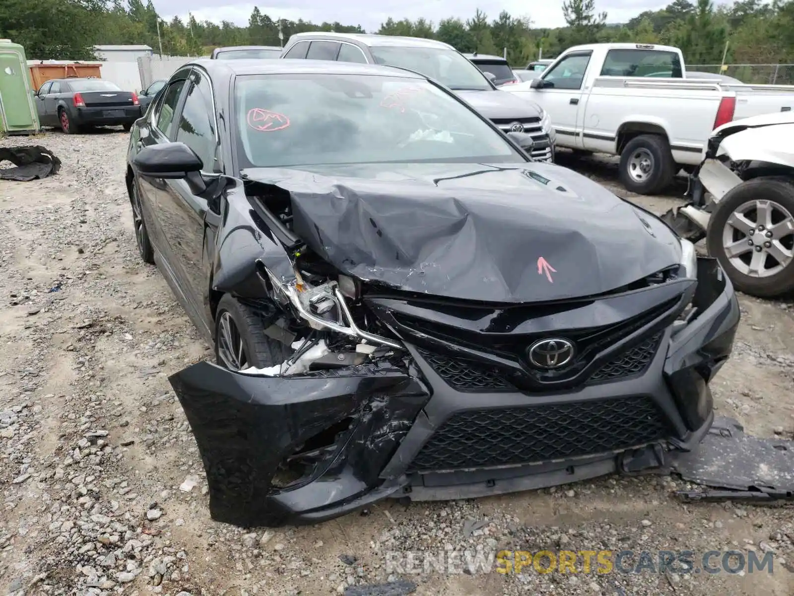 9 Photograph of a damaged car 4T1B11HK7KU231809 TOYOTA CAMRY 2019