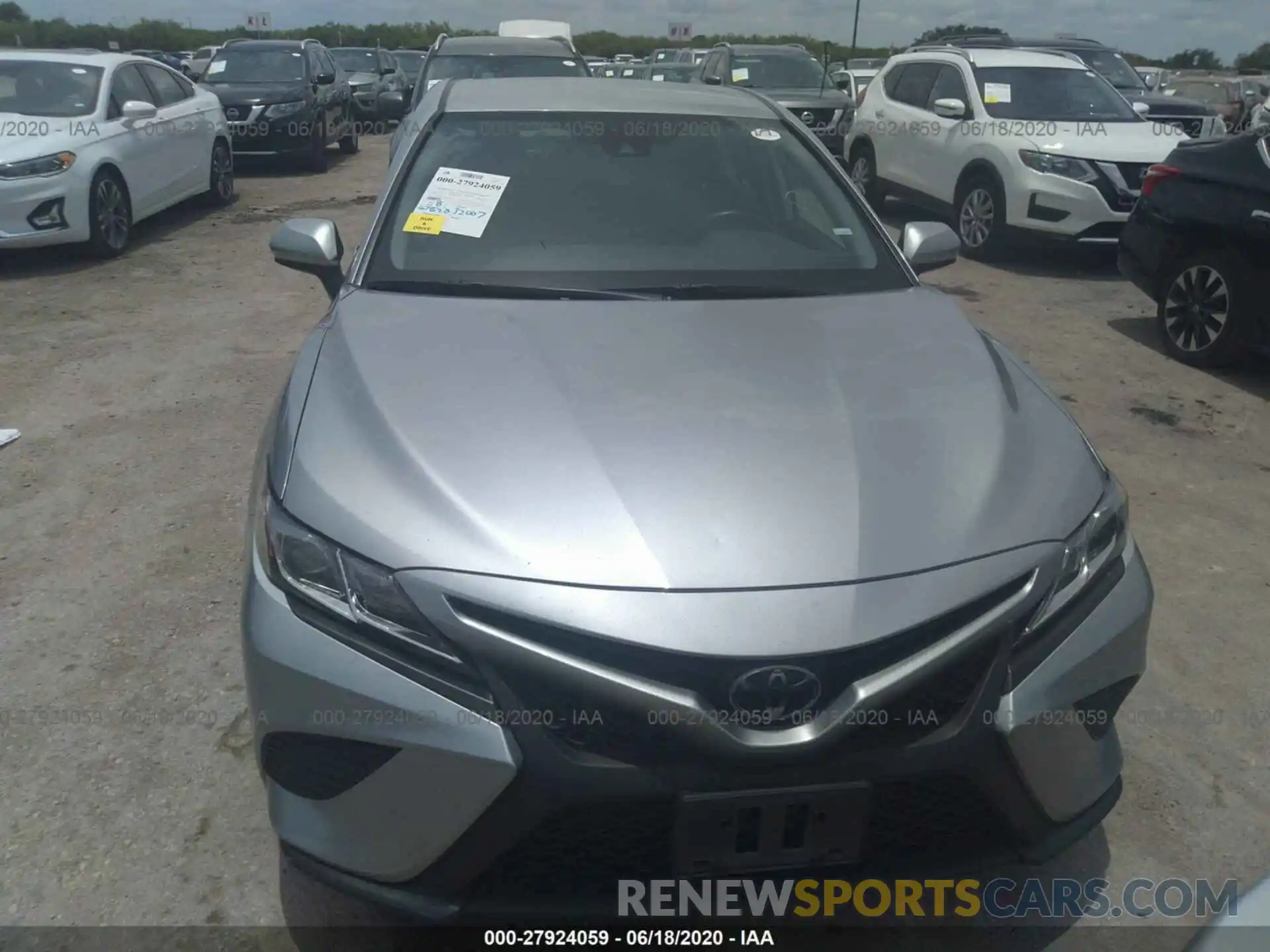 6 Photograph of a damaged car 4T1B11HK7KU232054 TOYOTA CAMRY 2019