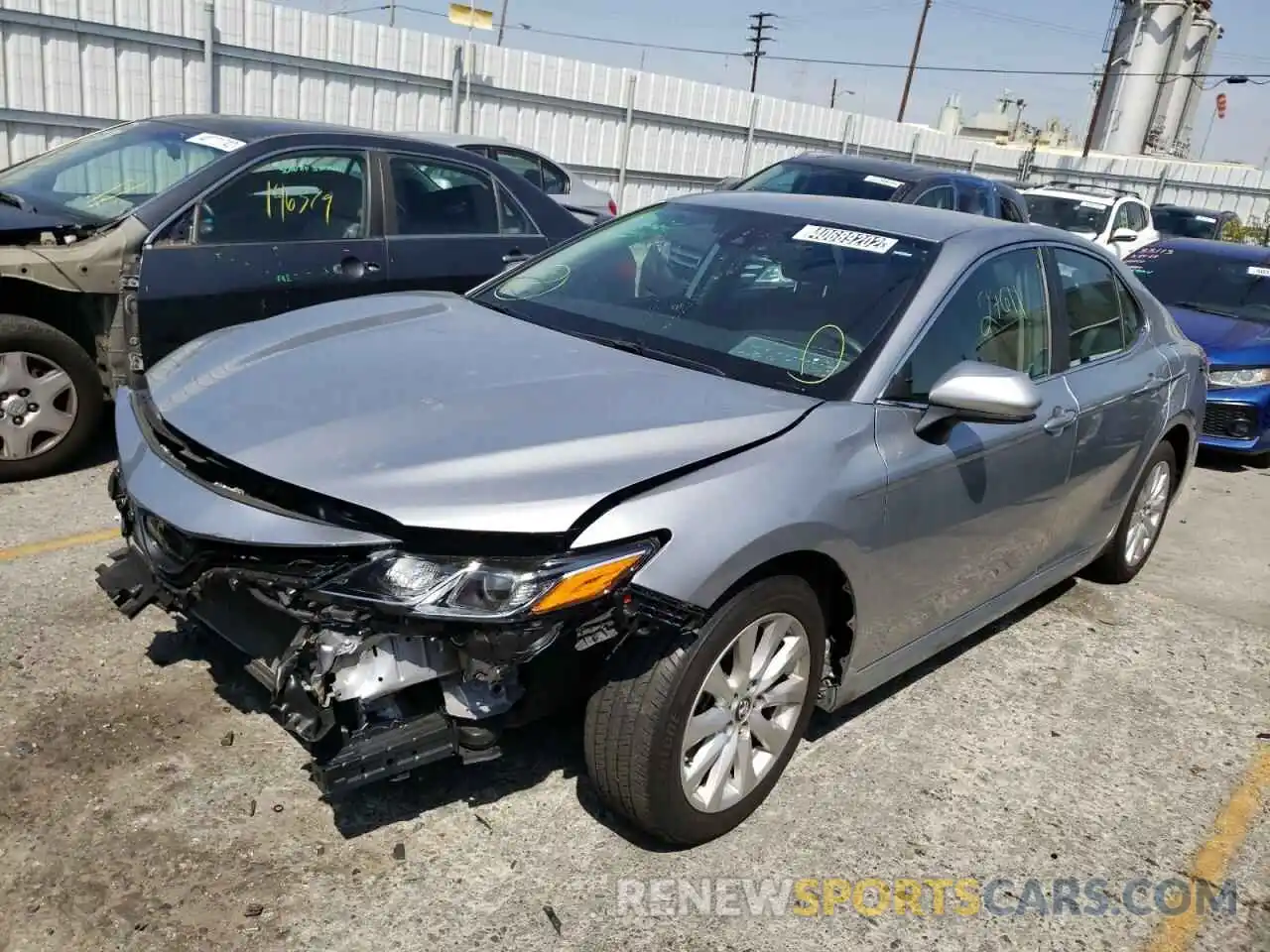 2 Photograph of a damaged car 4T1B11HK7KU232264 TOYOTA CAMRY 2019