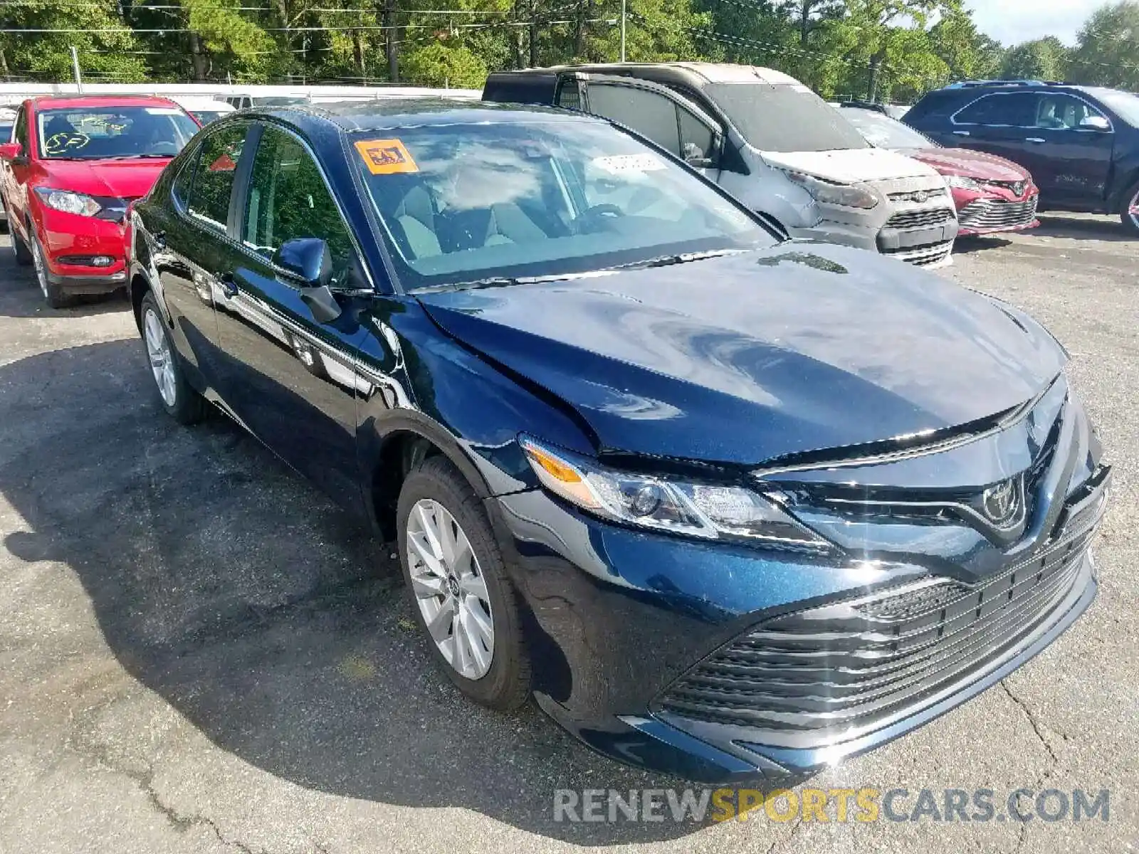 1 Photograph of a damaged car 4T1B11HK7KU233978 TOYOTA CAMRY 2019