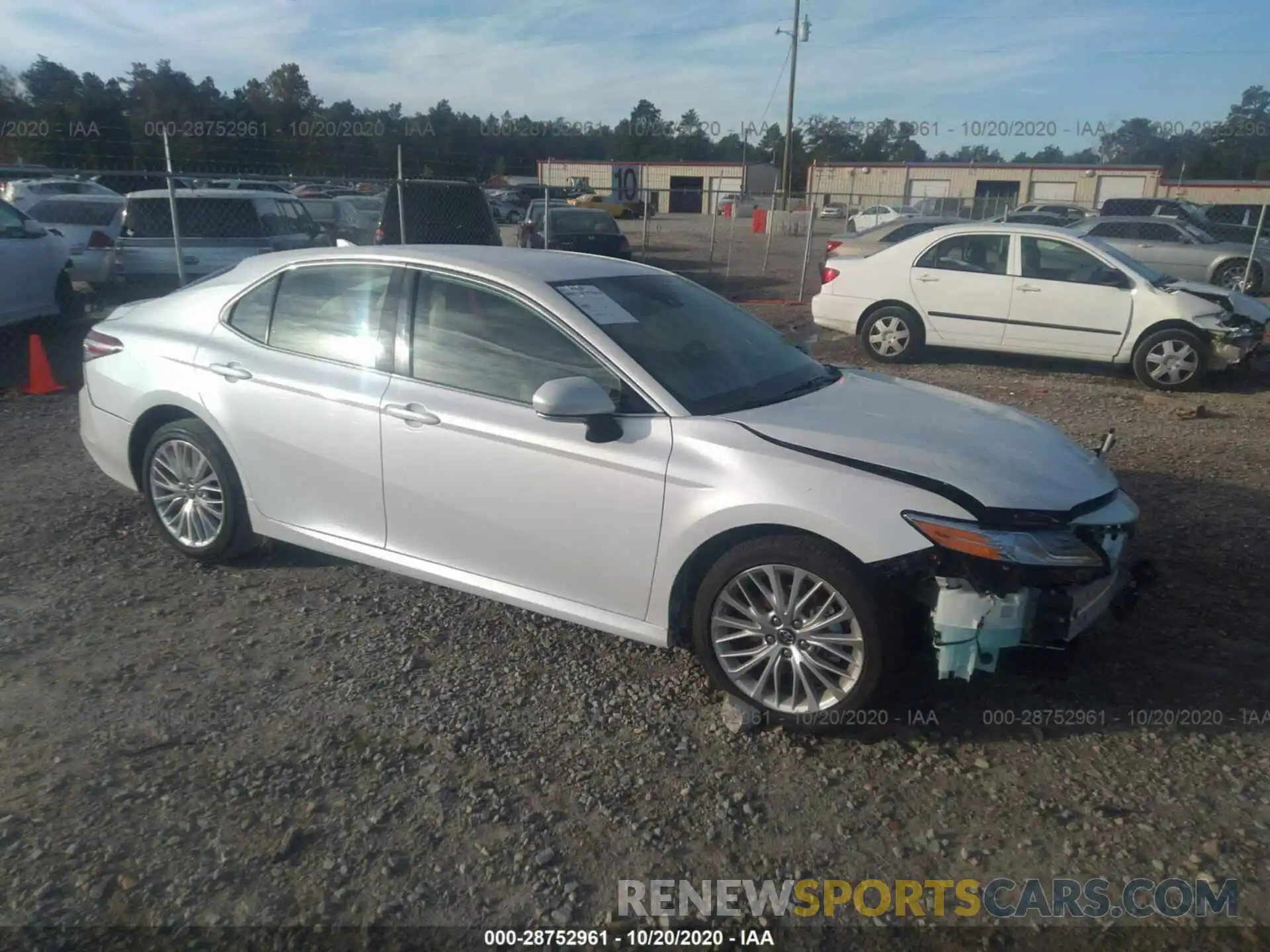 1 Photograph of a damaged car 4T1B11HK7KU234645 TOYOTA CAMRY 2019