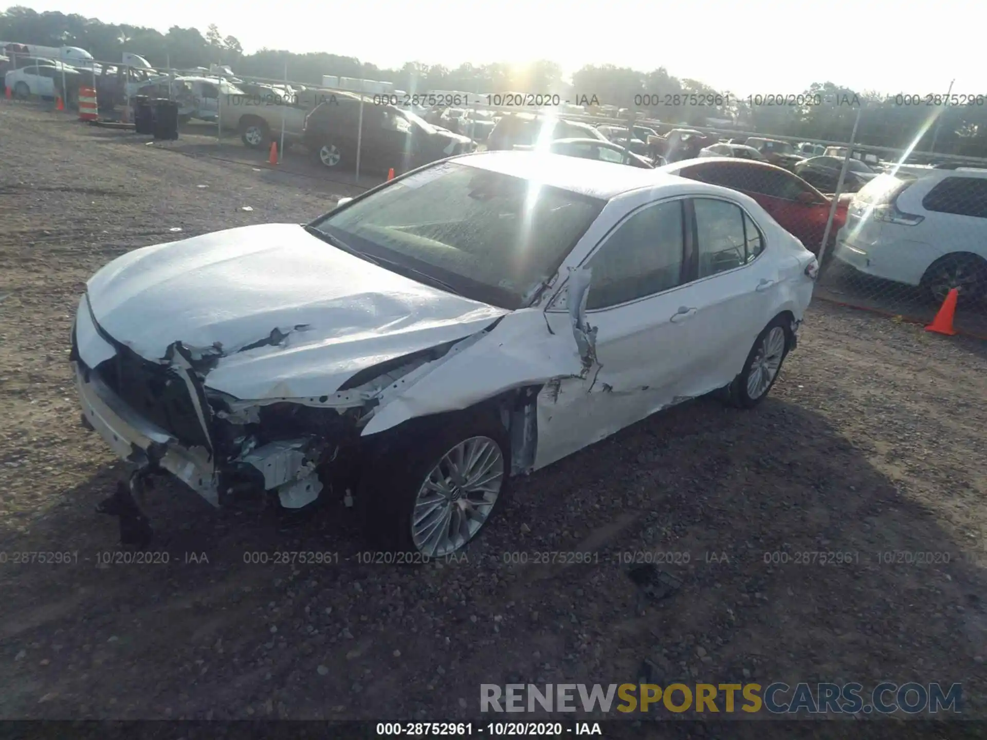 2 Photograph of a damaged car 4T1B11HK7KU234645 TOYOTA CAMRY 2019