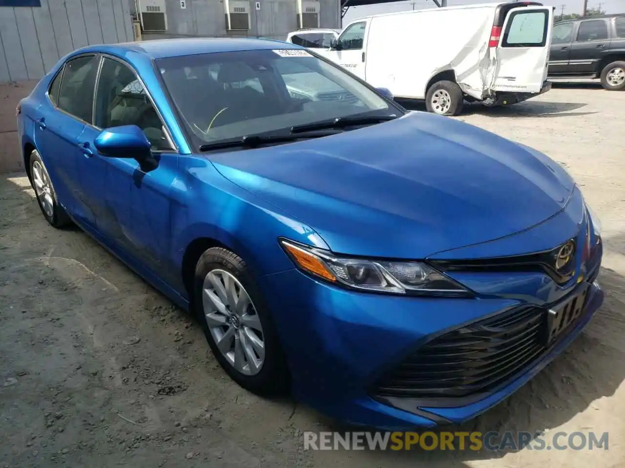 1 Photograph of a damaged car 4T1B11HK7KU236055 TOYOTA CAMRY 2019