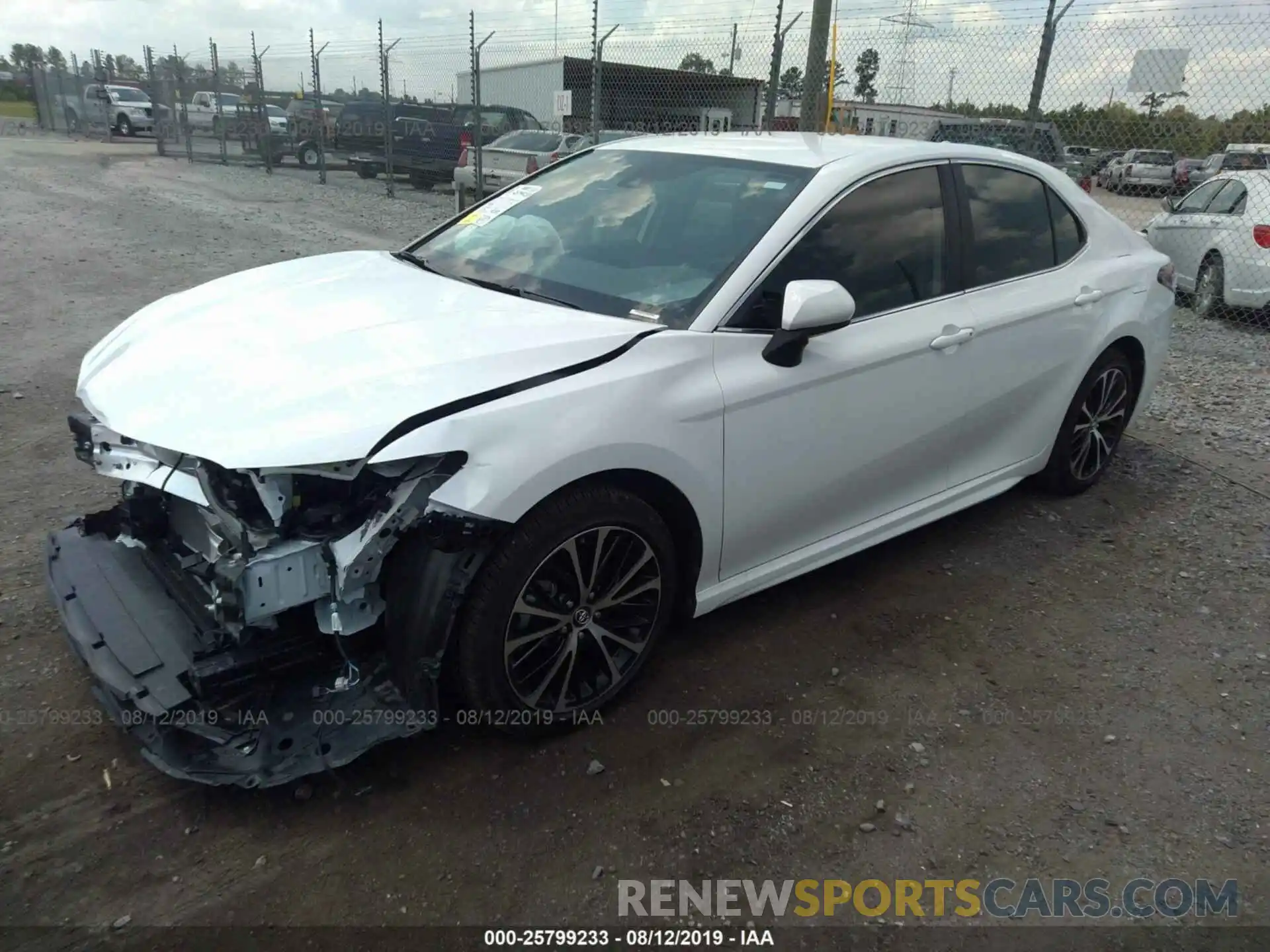 2 Photograph of a damaged car 4T1B11HK7KU236346 TOYOTA CAMRY 2019