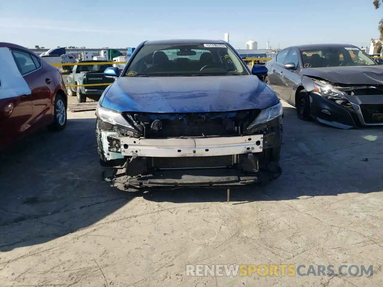 9 Photograph of a damaged car 4T1B11HK7KU236606 TOYOTA CAMRY 2019