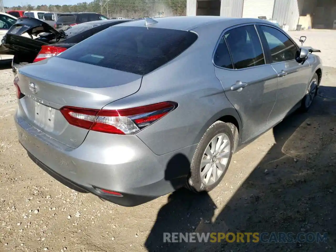 4 Photograph of a damaged car 4T1B11HK7KU236718 TOYOTA CAMRY 2019