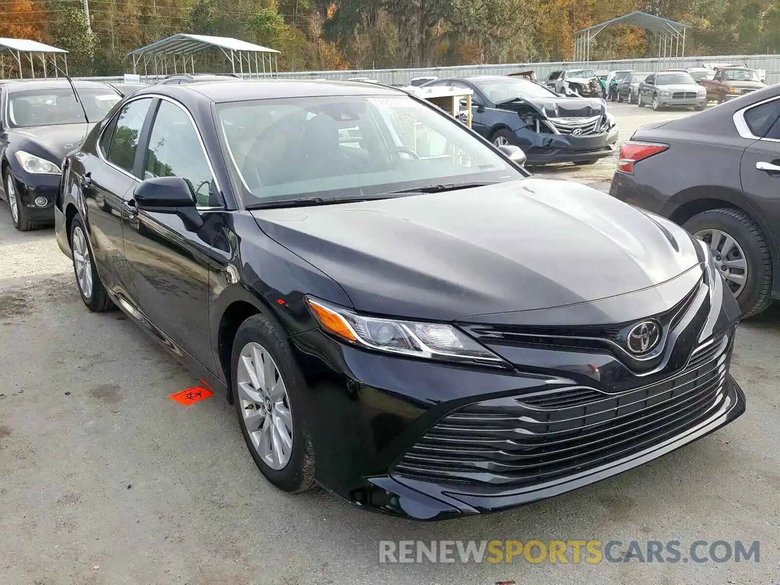 1 Photograph of a damaged car 4T1B11HK7KU237061 TOYOTA CAMRY 2019