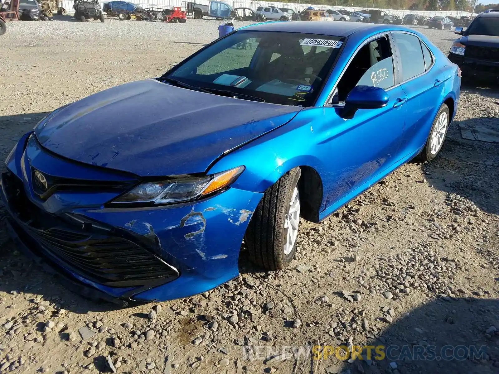 2 Photograph of a damaged car 4T1B11HK7KU237464 TOYOTA CAMRY 2019