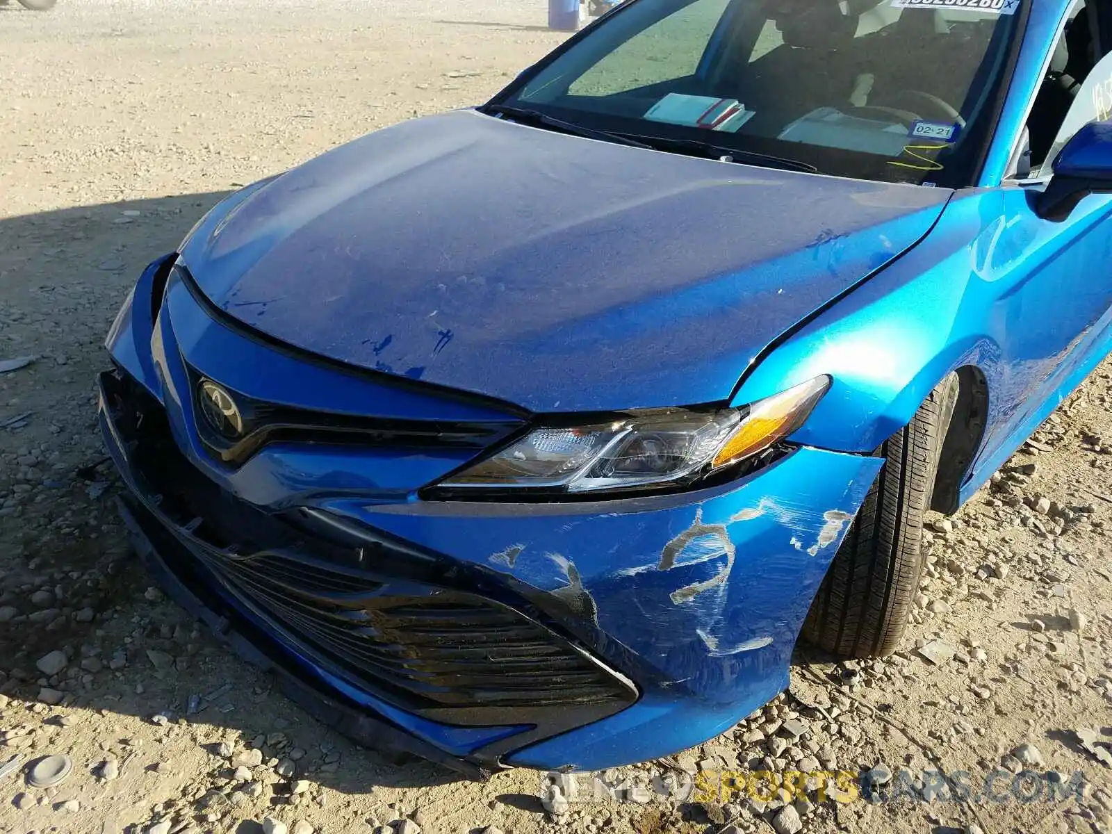 9 Photograph of a damaged car 4T1B11HK7KU237464 TOYOTA CAMRY 2019