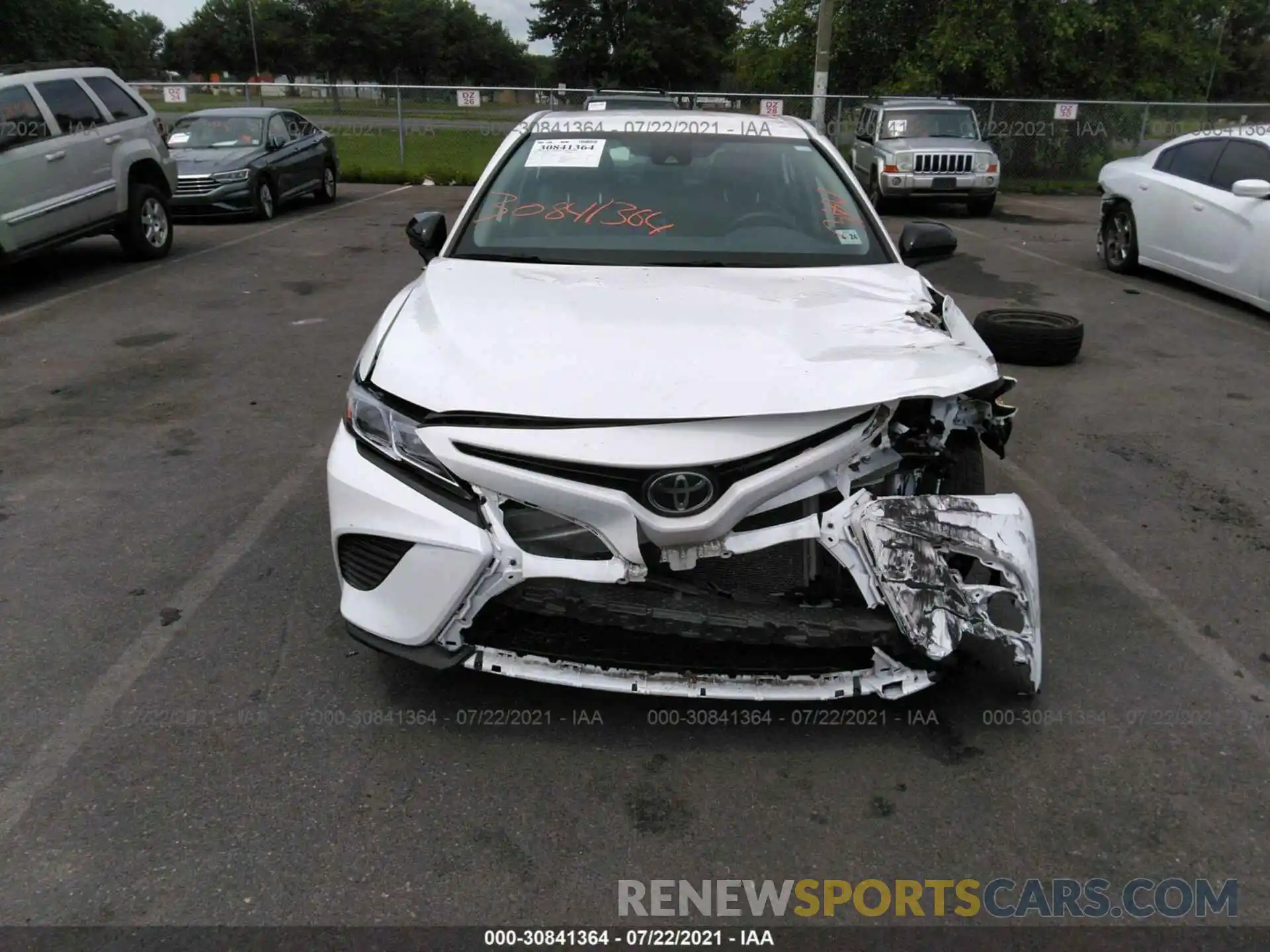 6 Photograph of a damaged car 4T1B11HK7KU237593 TOYOTA CAMRY 2019