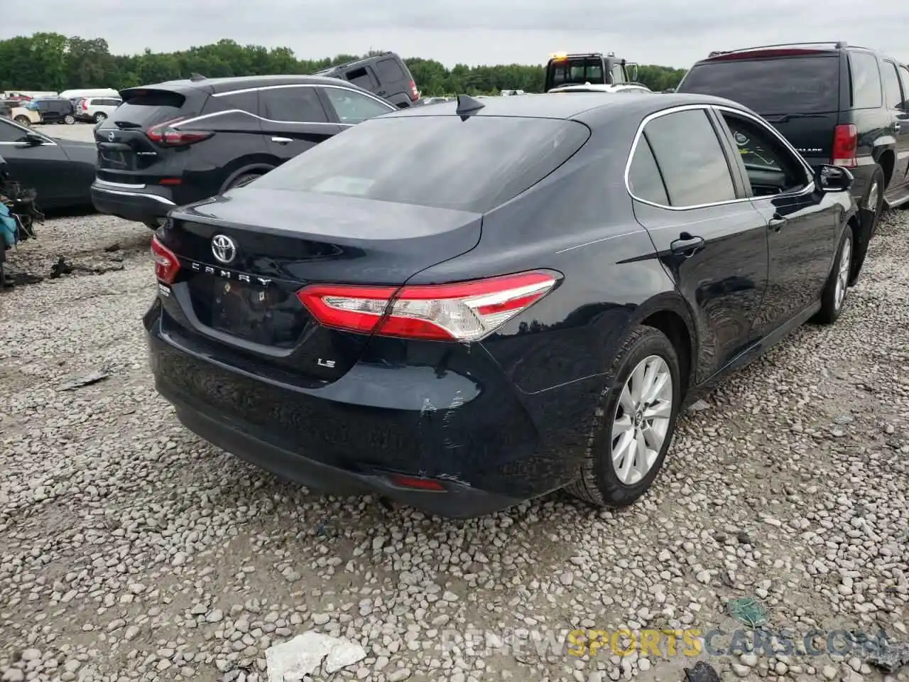 4 Фотография поврежденного автомобиля 4T1B11HK7KU237836 TOYOTA CAMRY 2019