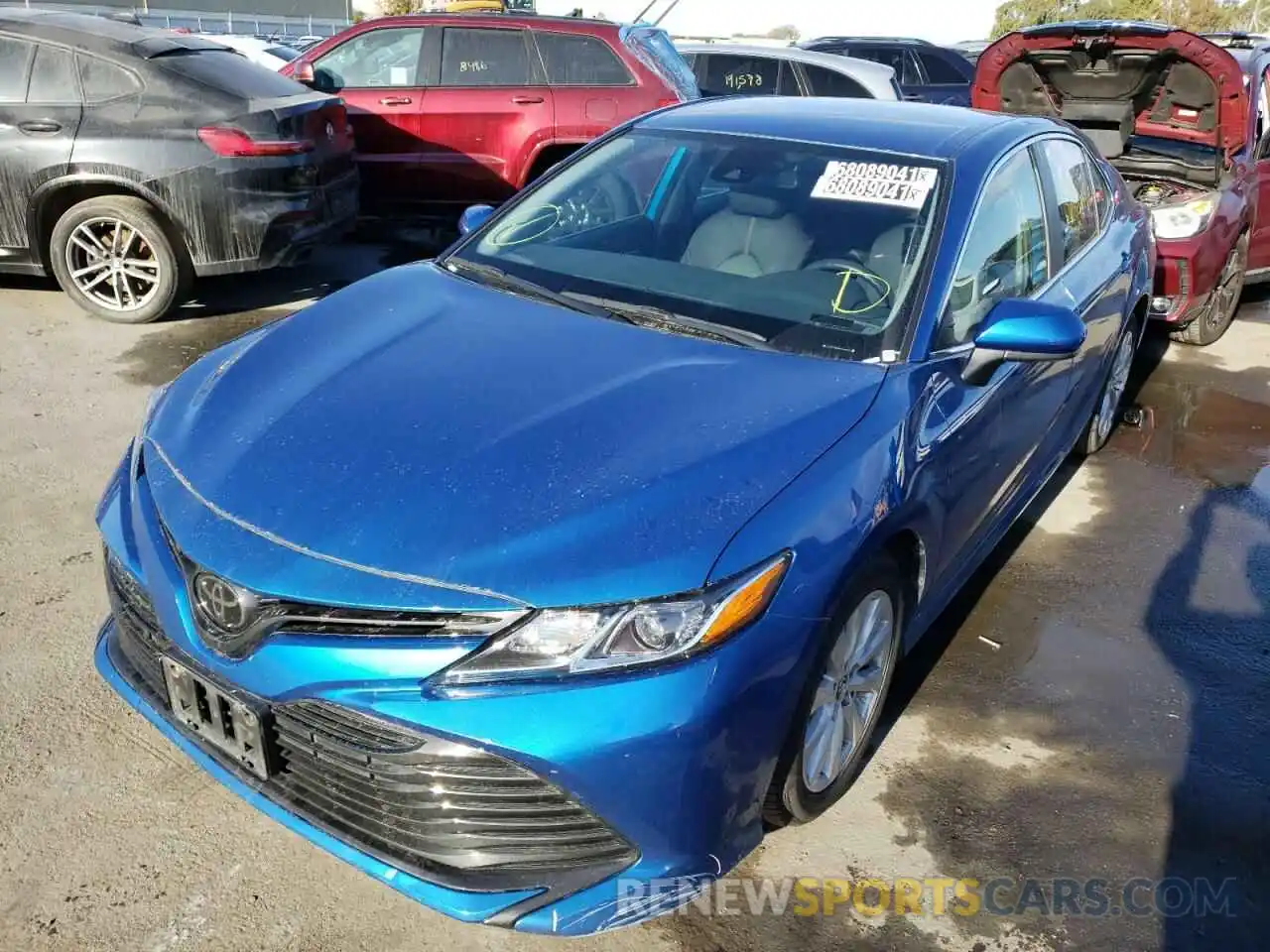 2 Фотография поврежденного автомобиля 4T1B11HK7KU238579 TOYOTA CAMRY 2019