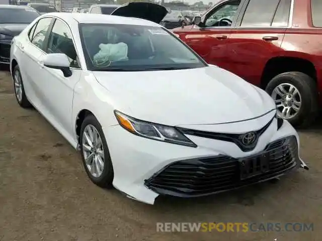 1 Photograph of a damaged car 4T1B11HK7KU238775 TOYOTA CAMRY 2019