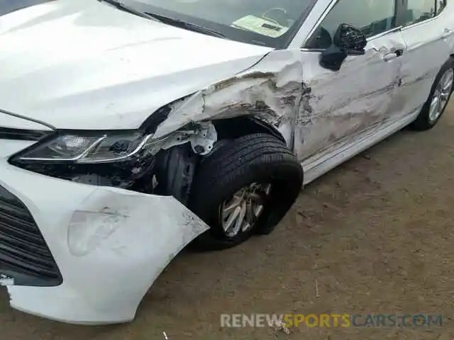 9 Photograph of a damaged car 4T1B11HK7KU238775 TOYOTA CAMRY 2019