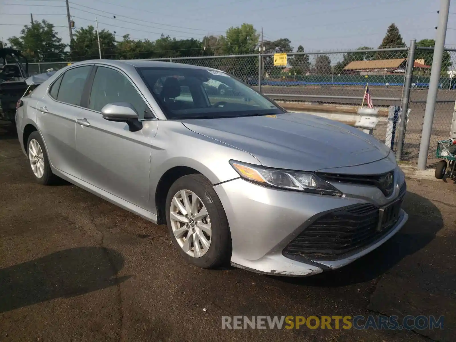 1 Photograph of a damaged car 4T1B11HK7KU238792 TOYOTA CAMRY 2019