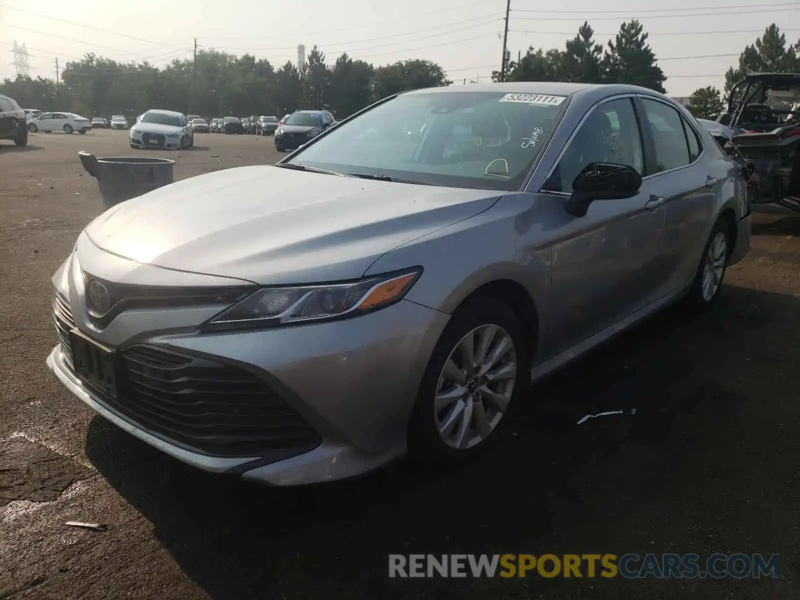 2 Photograph of a damaged car 4T1B11HK7KU238792 TOYOTA CAMRY 2019