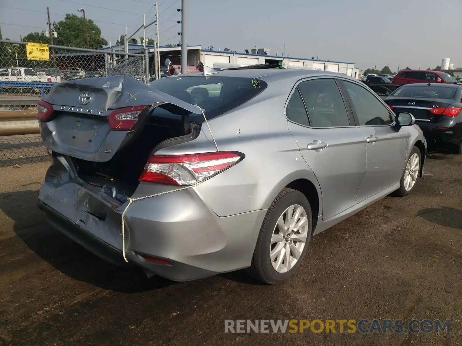 4 Photograph of a damaged car 4T1B11HK7KU238792 TOYOTA CAMRY 2019