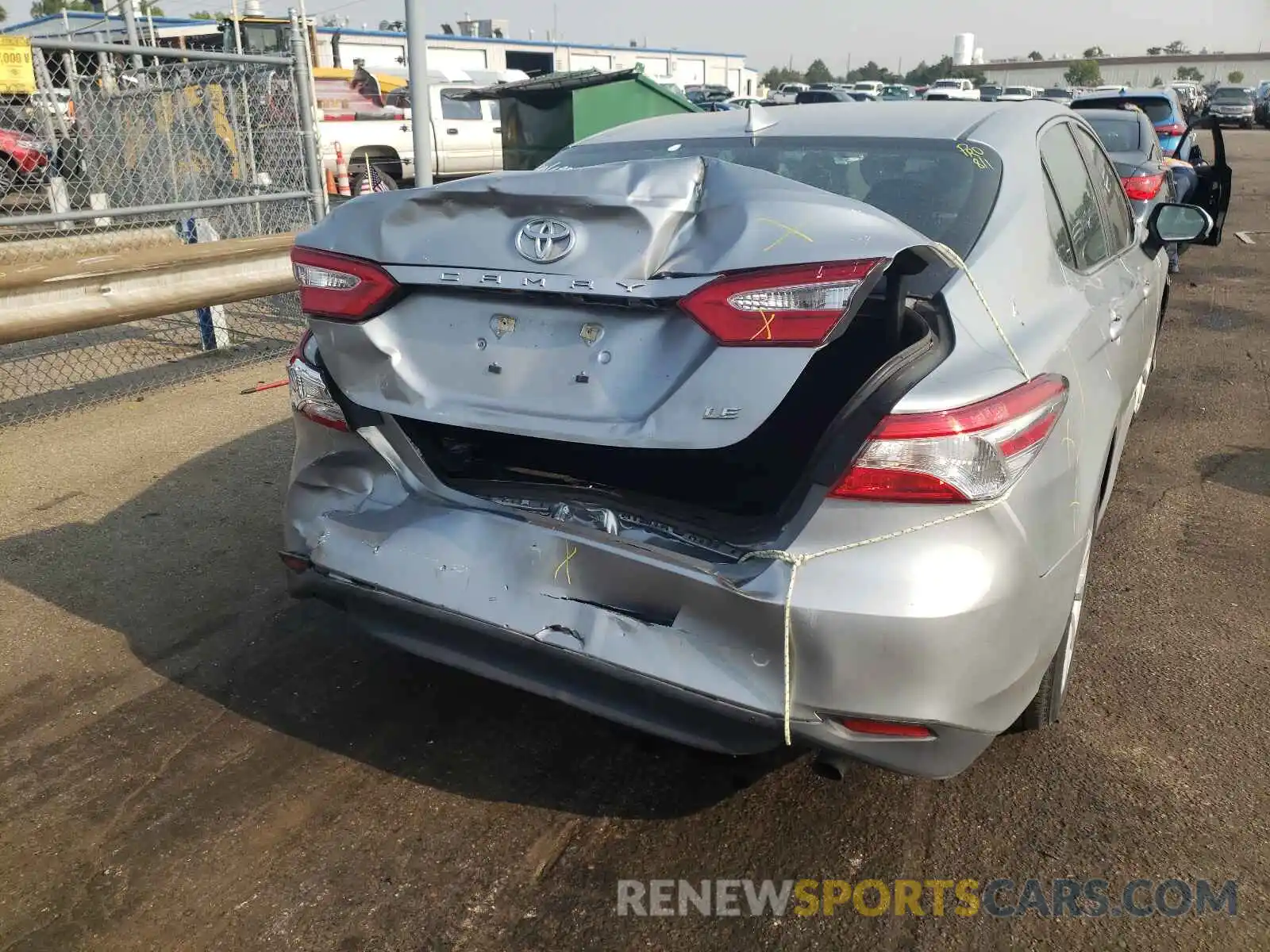 9 Photograph of a damaged car 4T1B11HK7KU238792 TOYOTA CAMRY 2019