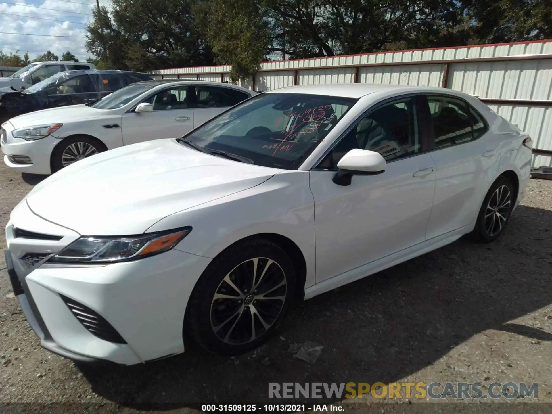 2 Photograph of a damaged car 4T1B11HK7KU239053 TOYOTA CAMRY 2019