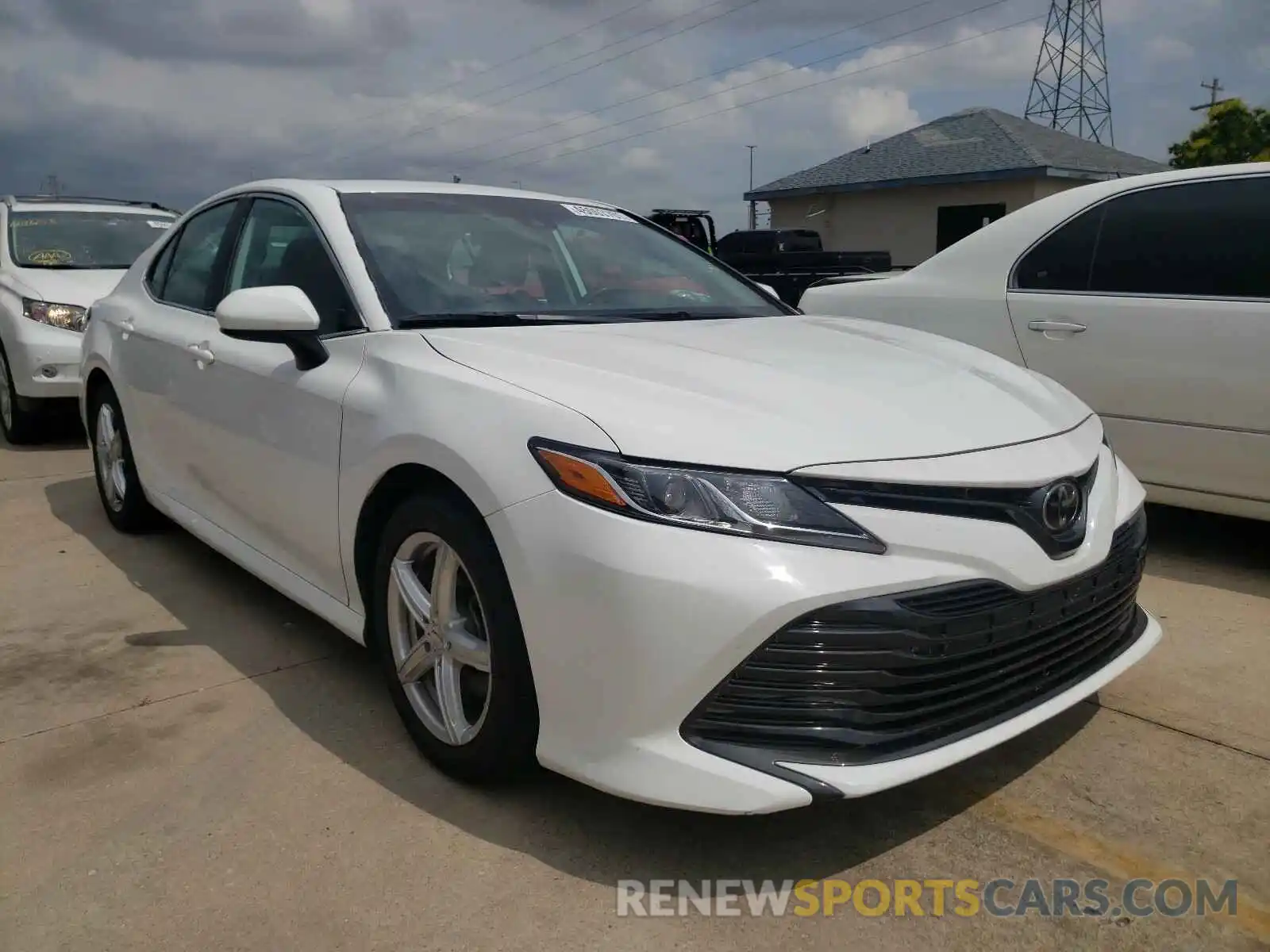 1 Photograph of a damaged car 4T1B11HK7KU239084 TOYOTA CAMRY 2019