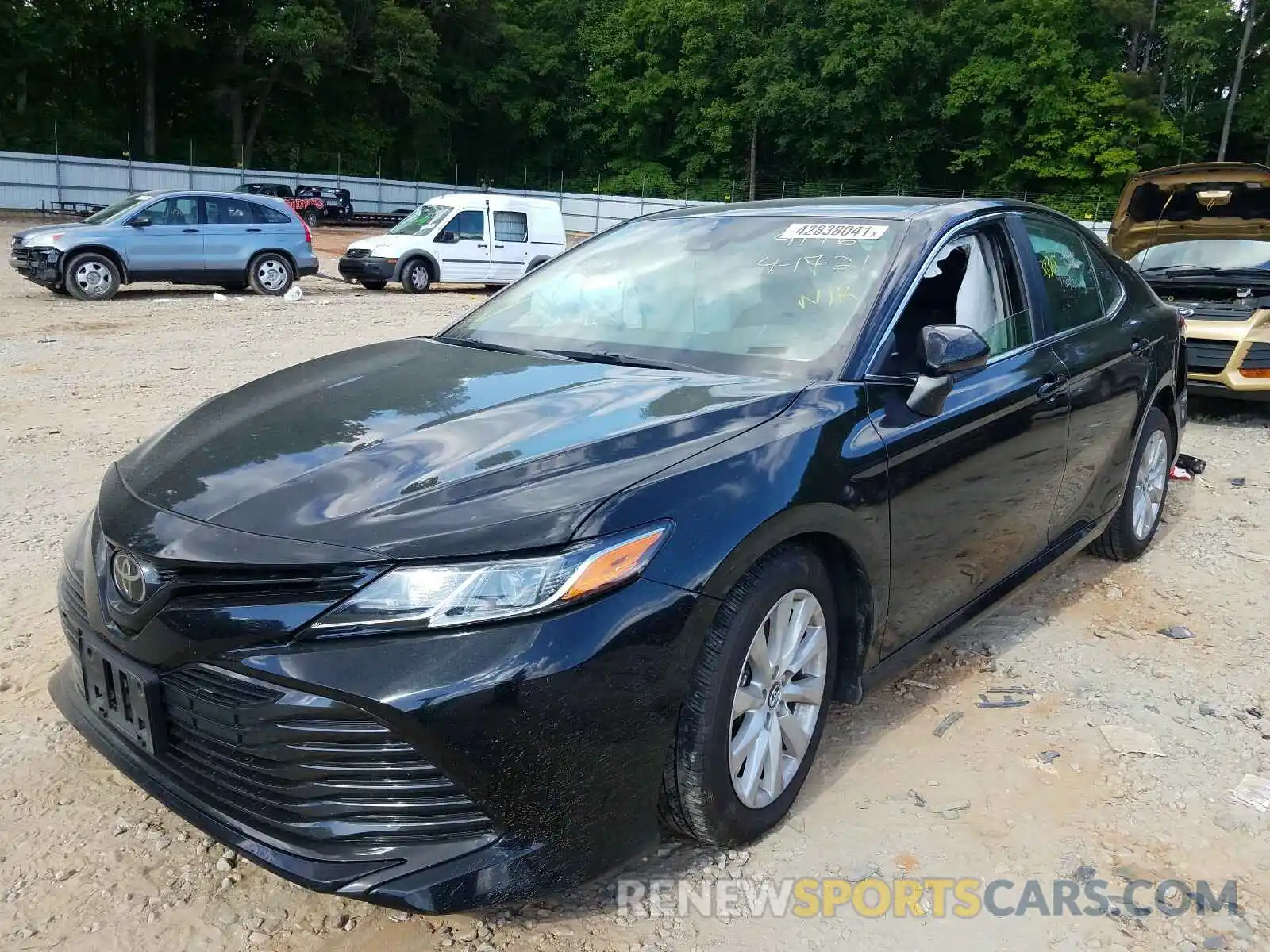 2 Photograph of a damaged car 4T1B11HK7KU239196 TOYOTA CAMRY 2019