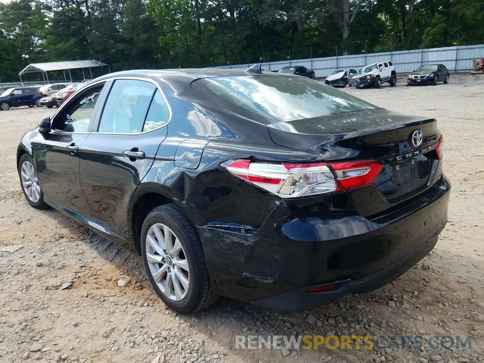 3 Photograph of a damaged car 4T1B11HK7KU239196 TOYOTA CAMRY 2019