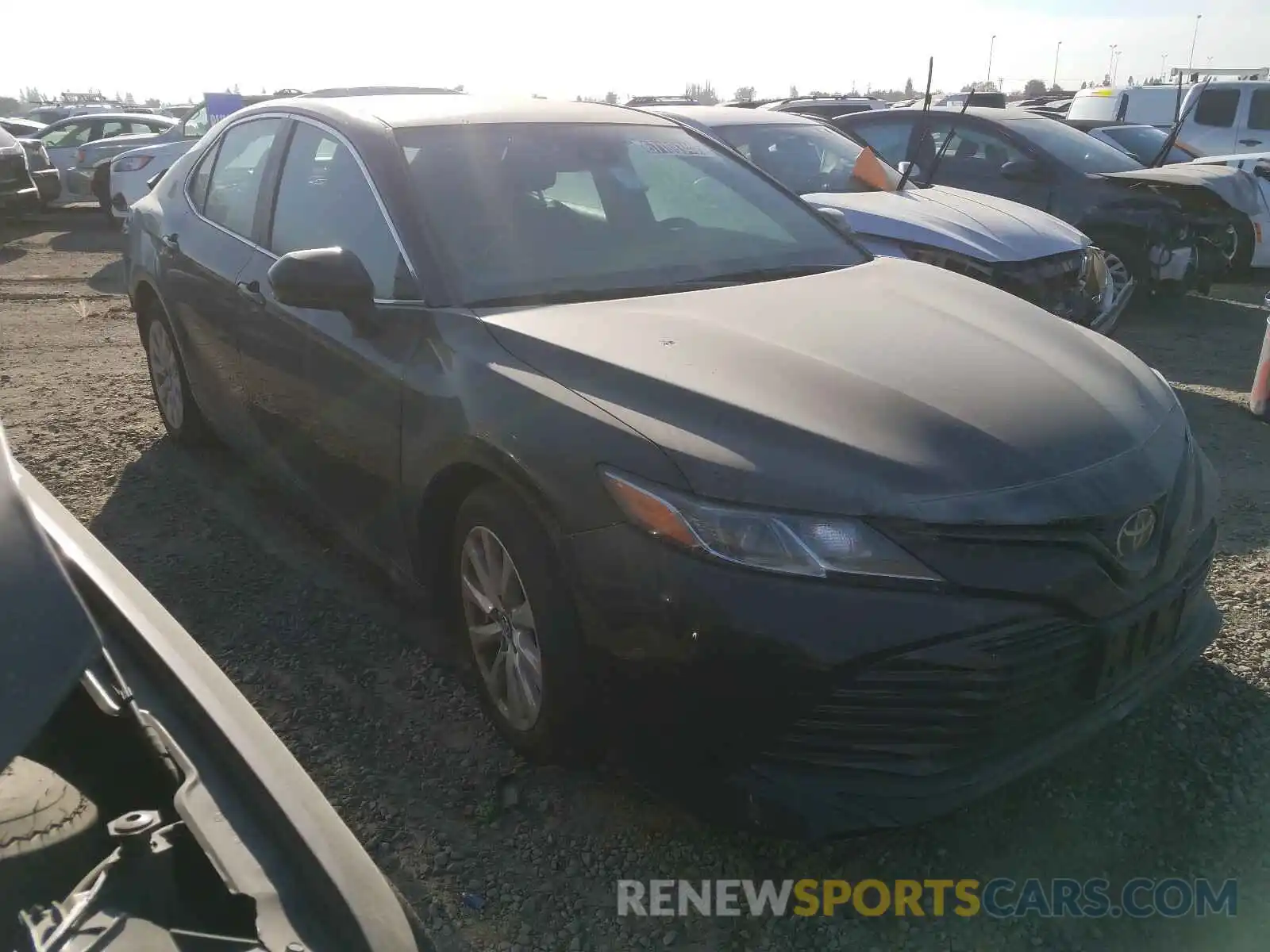 1 Photograph of a damaged car 4T1B11HK7KU239893 TOYOTA CAMRY 2019