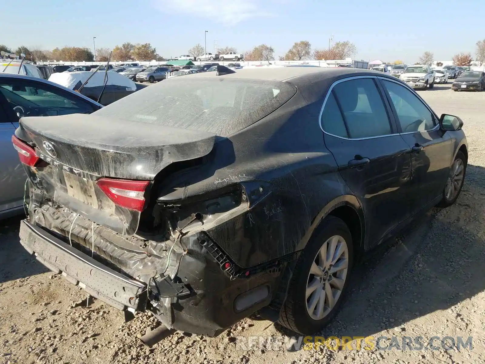 4 Photograph of a damaged car 4T1B11HK7KU239893 TOYOTA CAMRY 2019