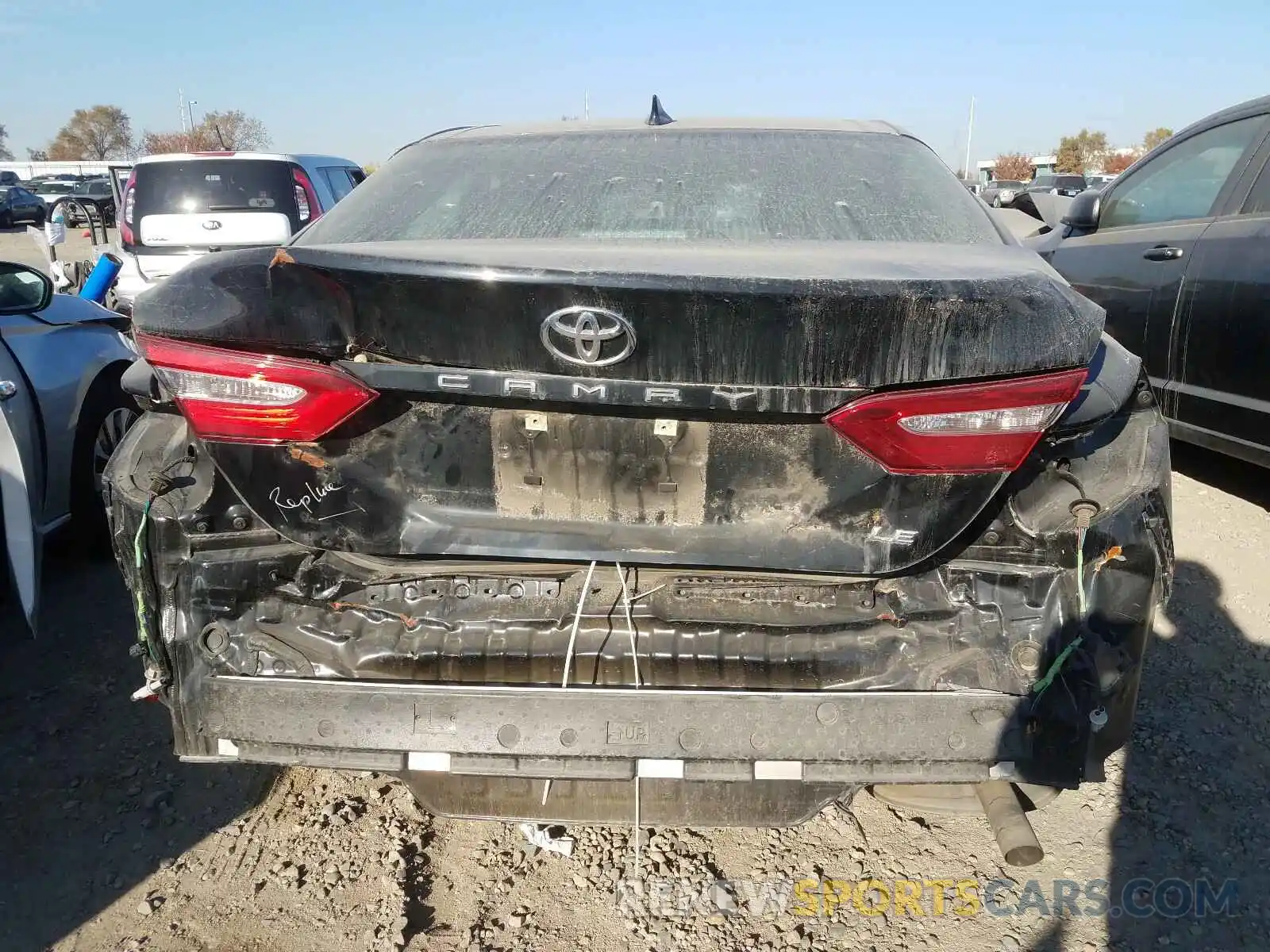 9 Photograph of a damaged car 4T1B11HK7KU239893 TOYOTA CAMRY 2019