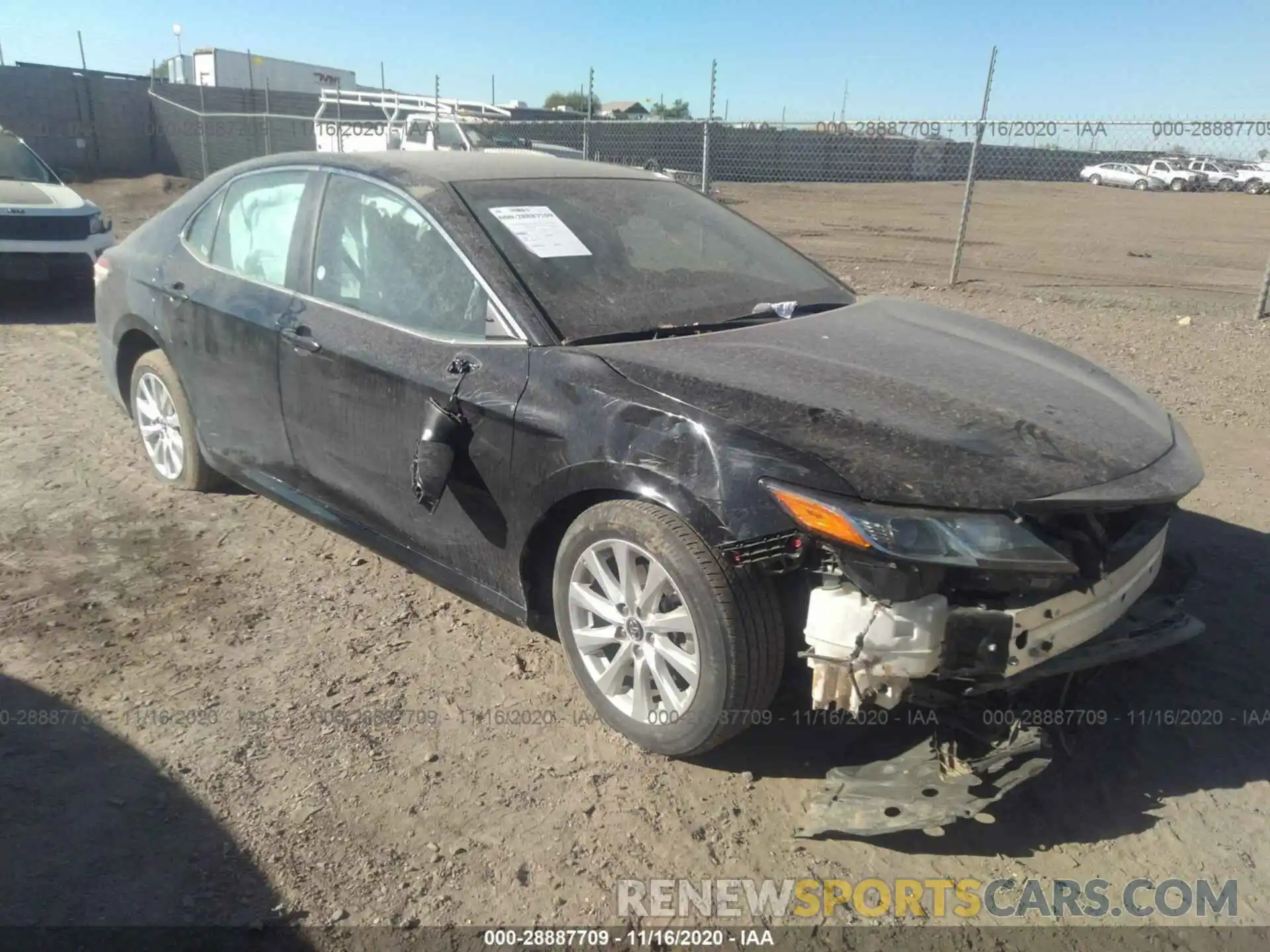 1 Photograph of a damaged car 4T1B11HK7KU239909 TOYOTA CAMRY 2019