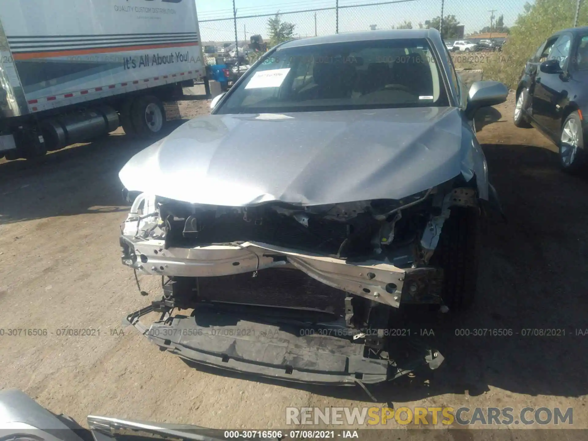 6 Photograph of a damaged car 4T1B11HK7KU240493 TOYOTA CAMRY 2019