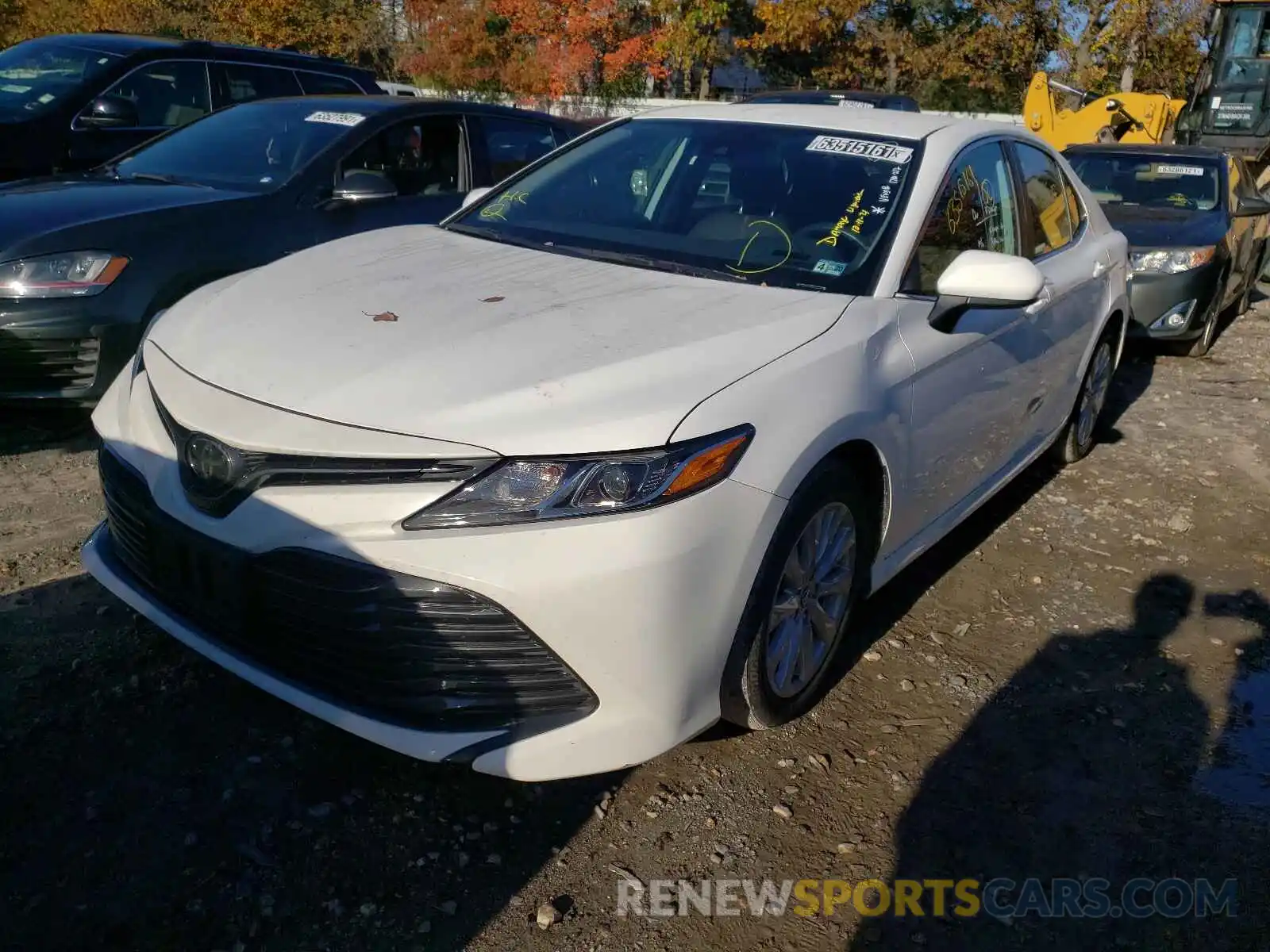 2 Photograph of a damaged car 4T1B11HK7KU240803 TOYOTA CAMRY 2019