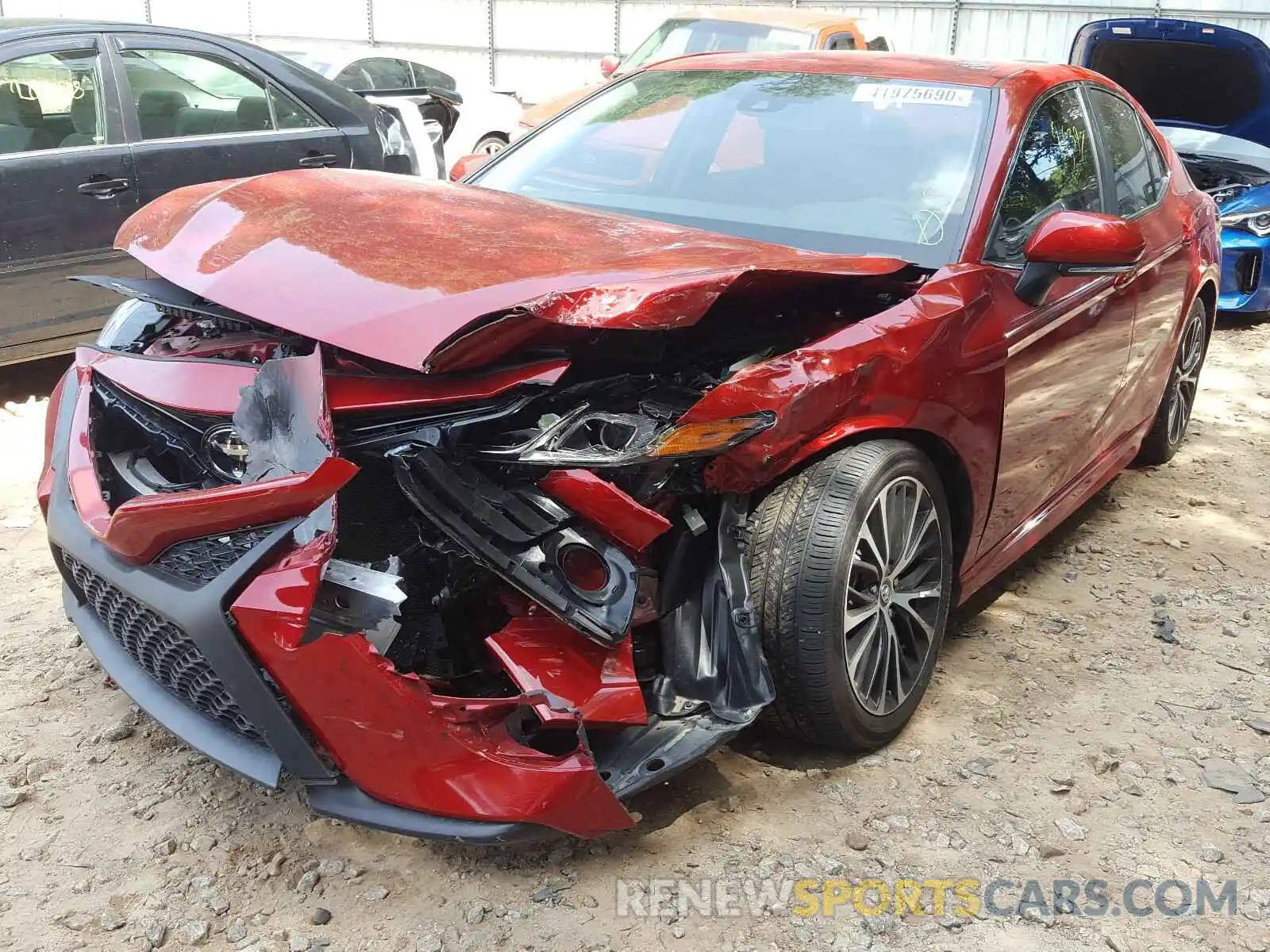 2 Photograph of a damaged car 4T1B11HK7KU240994 TOYOTA CAMRY 2019