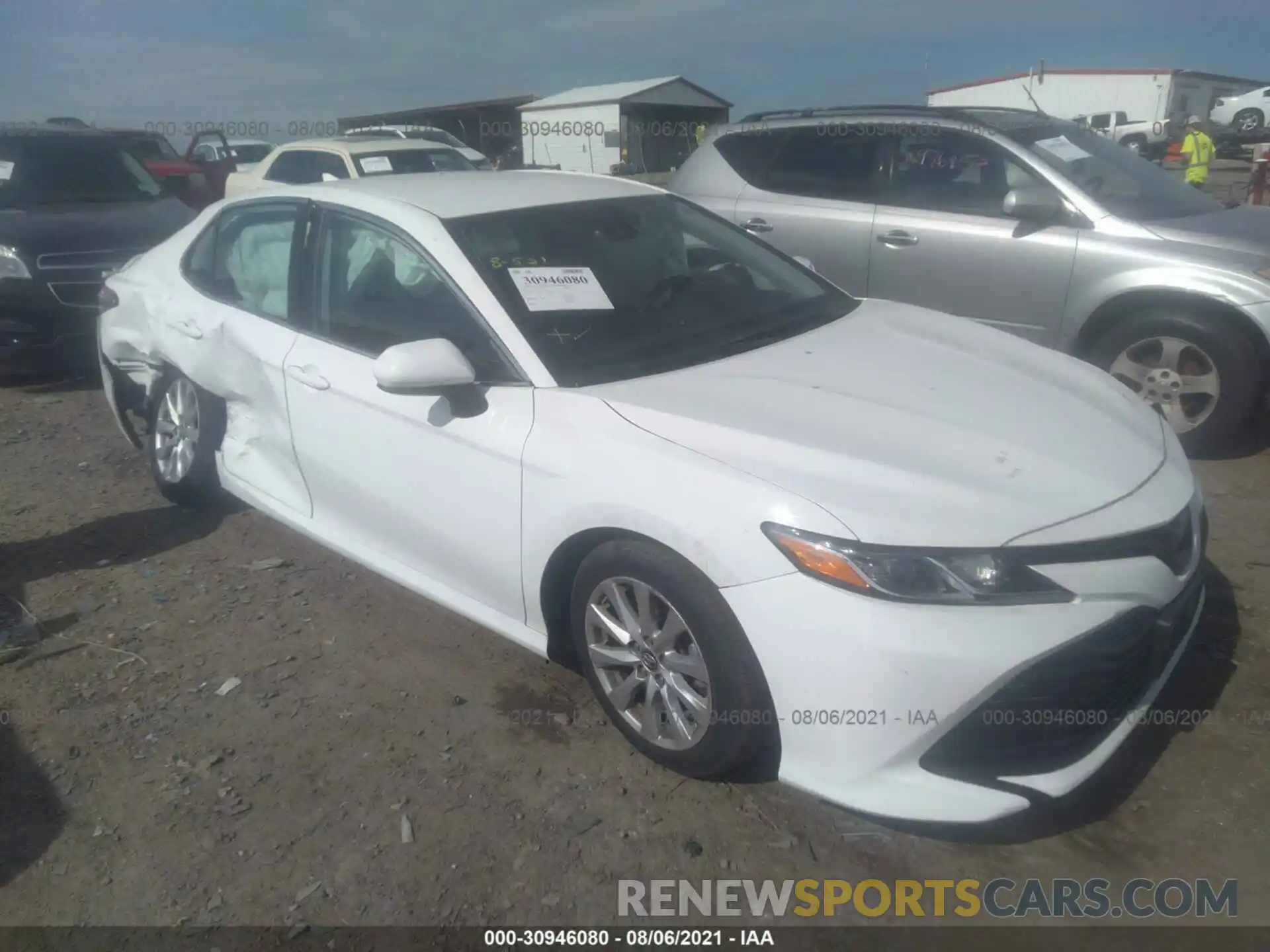 1 Photograph of a damaged car 4T1B11HK7KU241109 TOYOTA CAMRY 2019