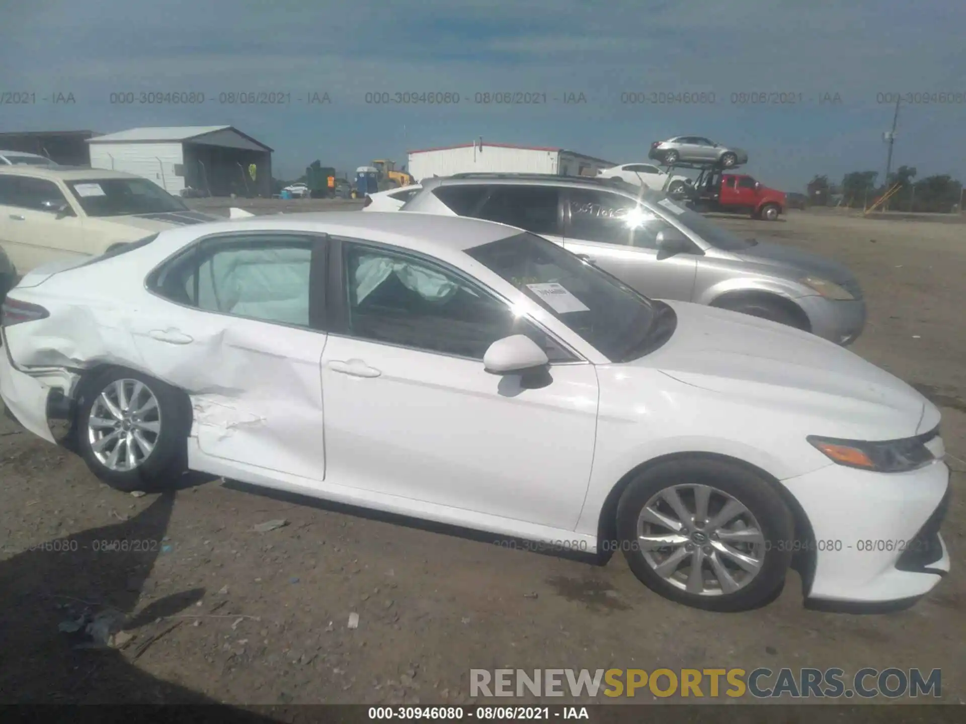 6 Photograph of a damaged car 4T1B11HK7KU241109 TOYOTA CAMRY 2019