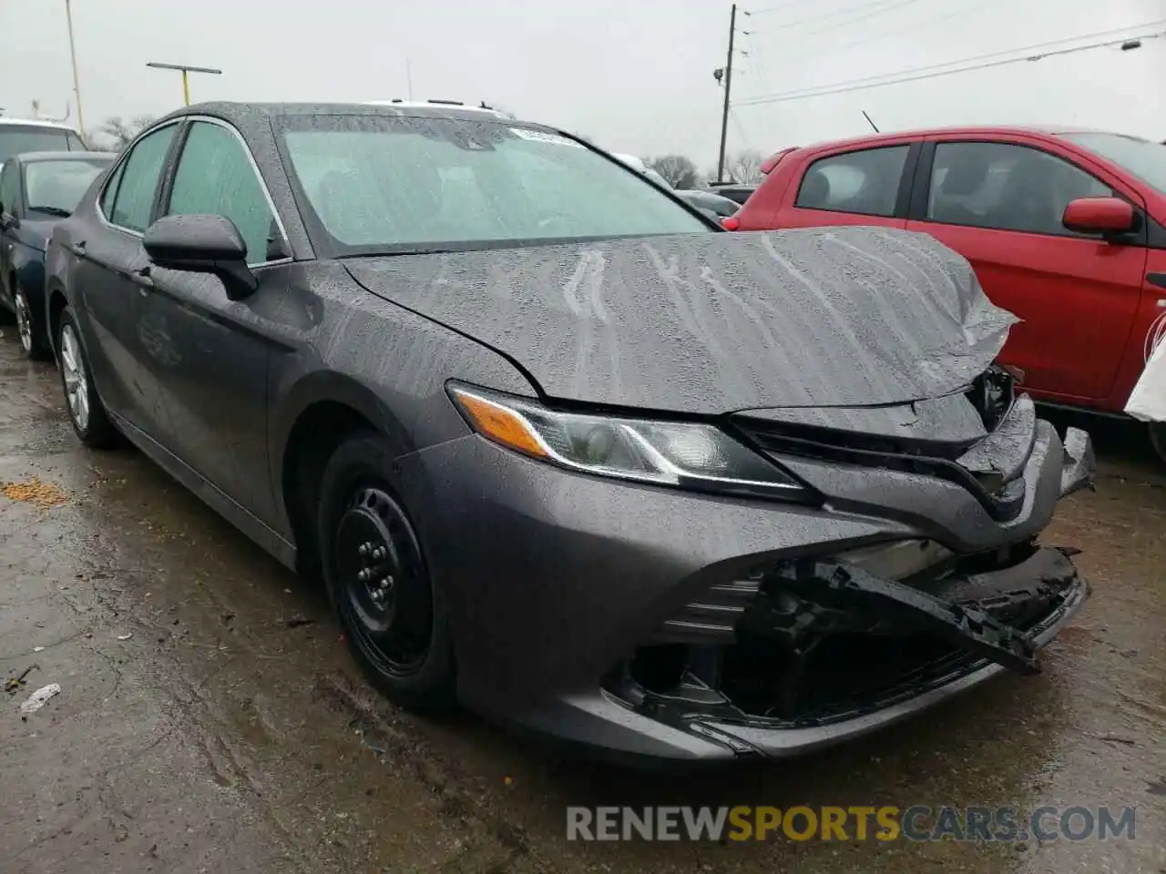 1 Photograph of a damaged car 4T1B11HK7KU241384 TOYOTA CAMRY 2019