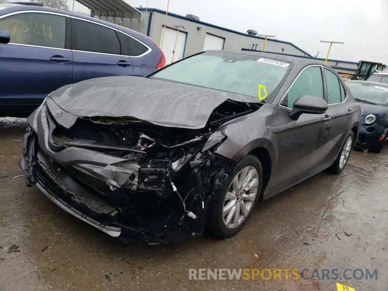 2 Photograph of a damaged car 4T1B11HK7KU241384 TOYOTA CAMRY 2019