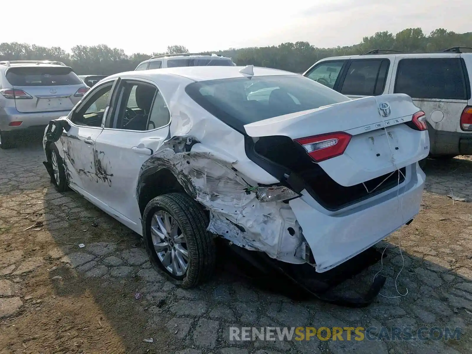 3 Photograph of a damaged car 4T1B11HK7KU242325 TOYOTA CAMRY 2019